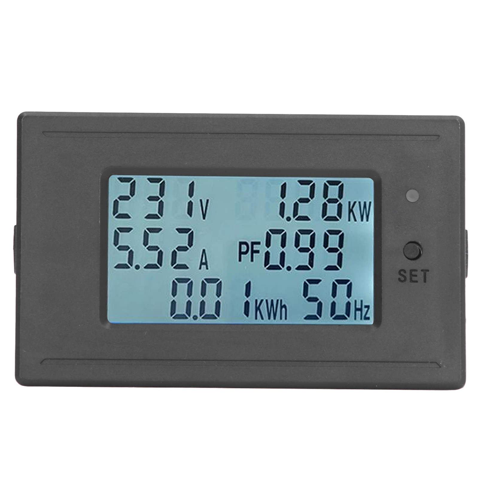 Wechselstrom-leistungsmesser 40-280v, Spannungs- Und Stromüberwachungsgerät Mit Digitaler Lcd-anzeige, Messgerät Für Die Heiminstallation.