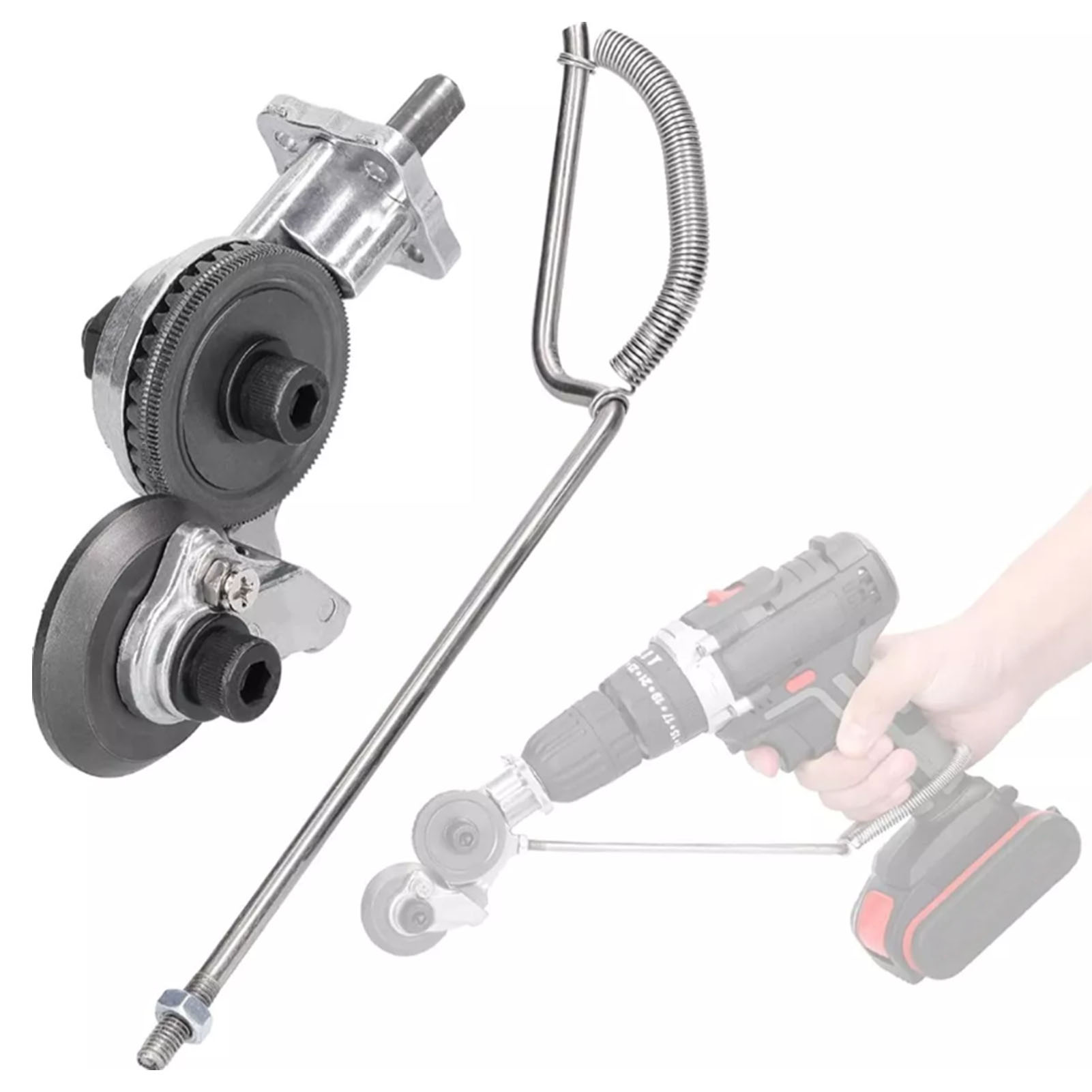 Blechschneider Für 12v-21v-bohrmaschinen, Elektrischer Blechschneider Für Kohlenstoffstahl, Industriezubehör Für Lithium-bohrmaschinen