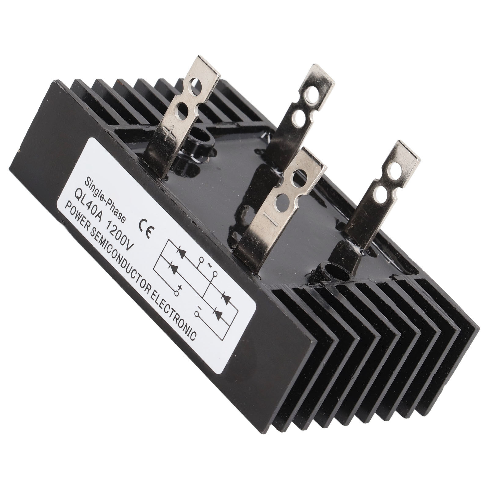 Dreiphasiger 40-a-1200-v-brückengleichrichter Mit Hochleistungsdiode Für Elektrische Anlagen