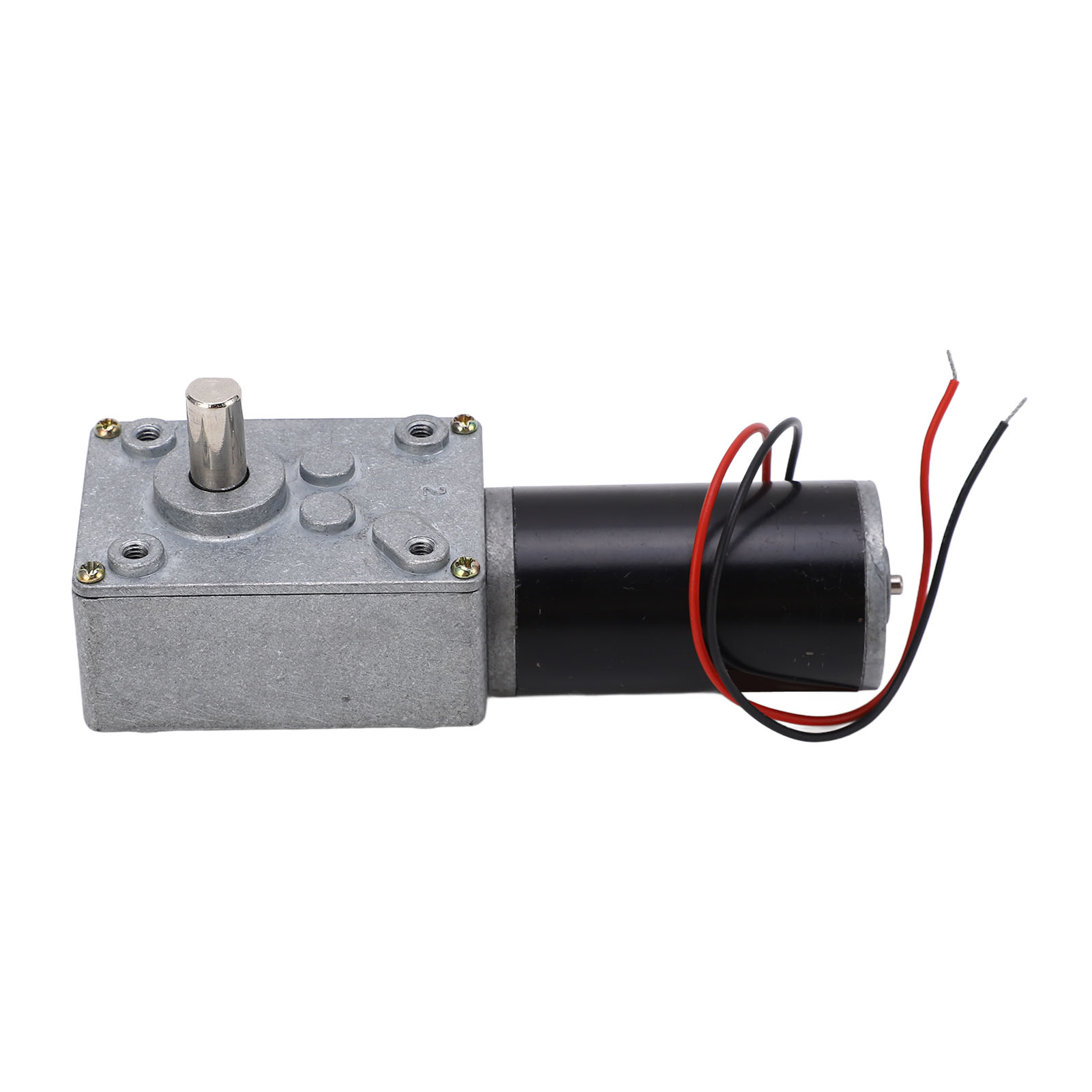 12v Gleichstrom-getriebemotor, Einwellenmotor, 60 U/min, Hohe Übertragungsgenauigkeit, Elektrisches Untersetzungsgetriebe, Hohes Drehmoment, Geringe Geräuschentwicklung.