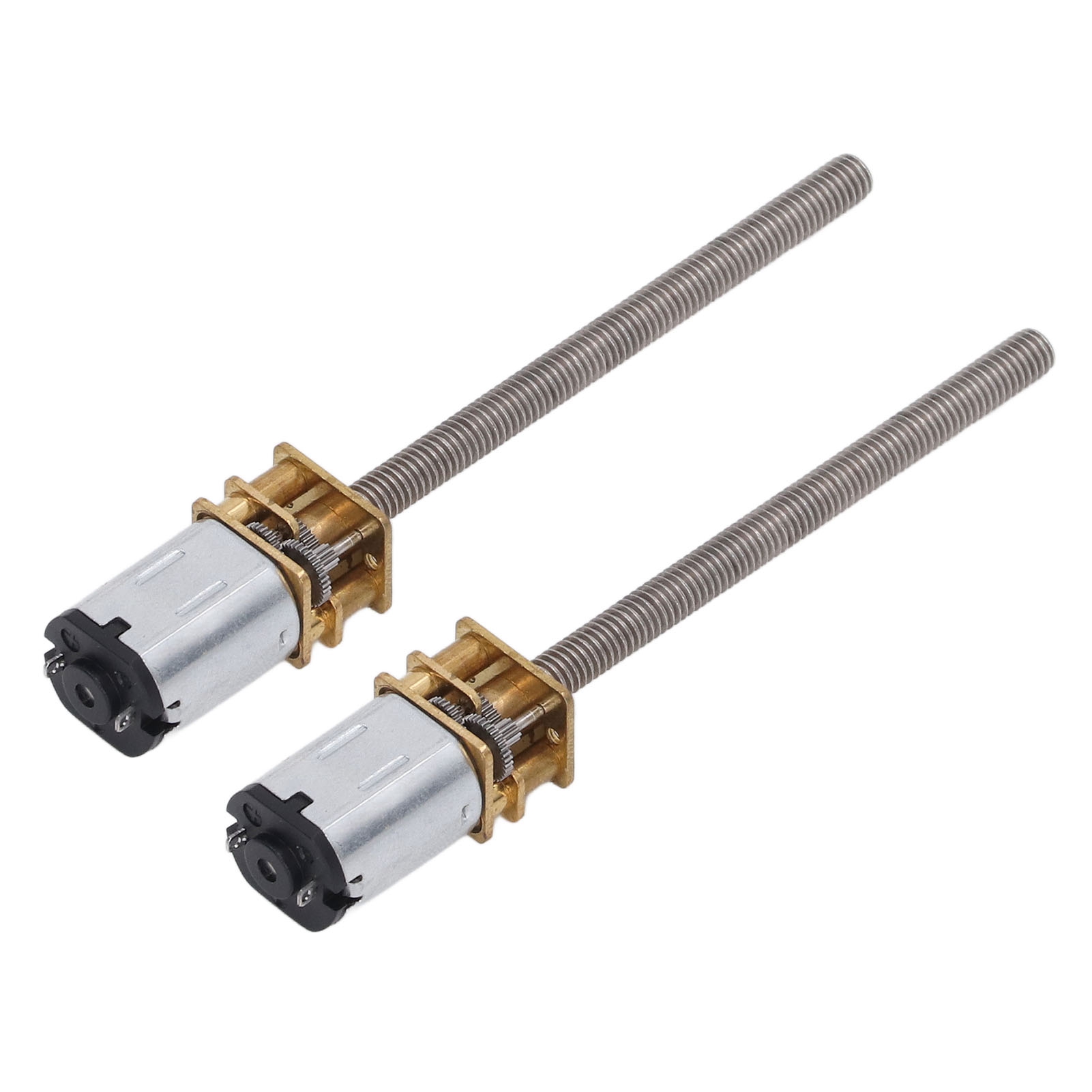 6v 30rpm Gleichstrom-getriebemotor, 2 Stück, Kupfer, Stoßfest, Leise, M4x55mm Reduzierstück
