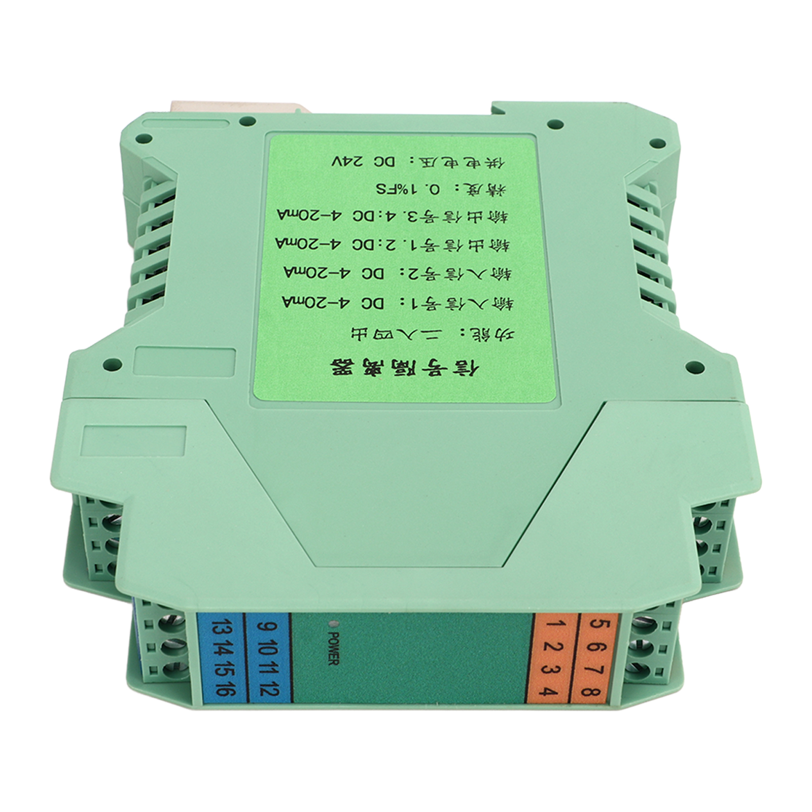 Dc 4-20ma Signalisolator-wandler, 2 Eingänge 4 Ausgänge, Stromtransmitter Für Sps, 24v-aufbereiter, Industrielle Detektion.