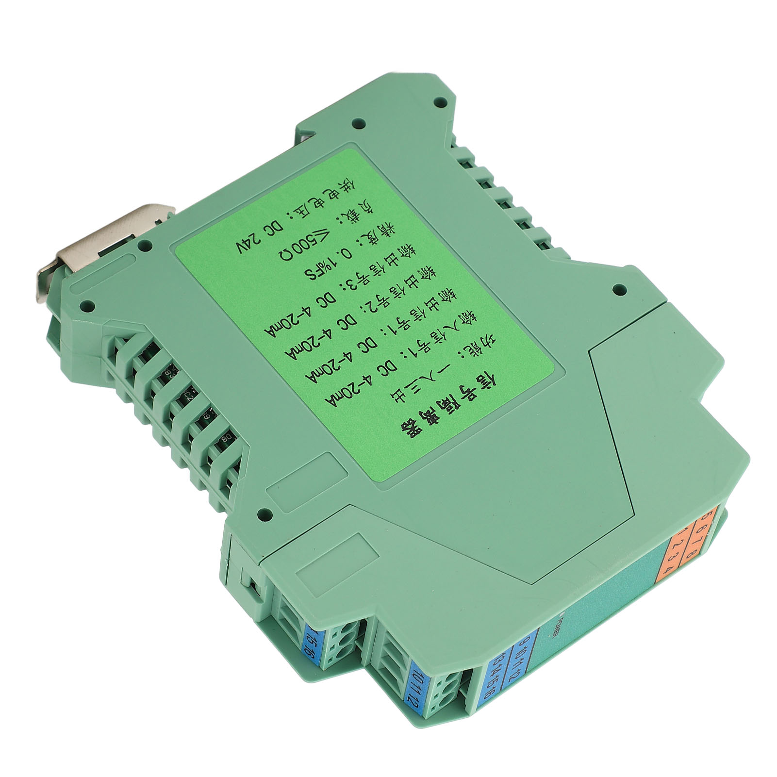 Dc 4-20ma Signalisolator Mit 1 Eingang Und 3 Ausgängen, Stromtransmitter Mit Starker Störfestigkeit, 24v Dc Stromversorgung.