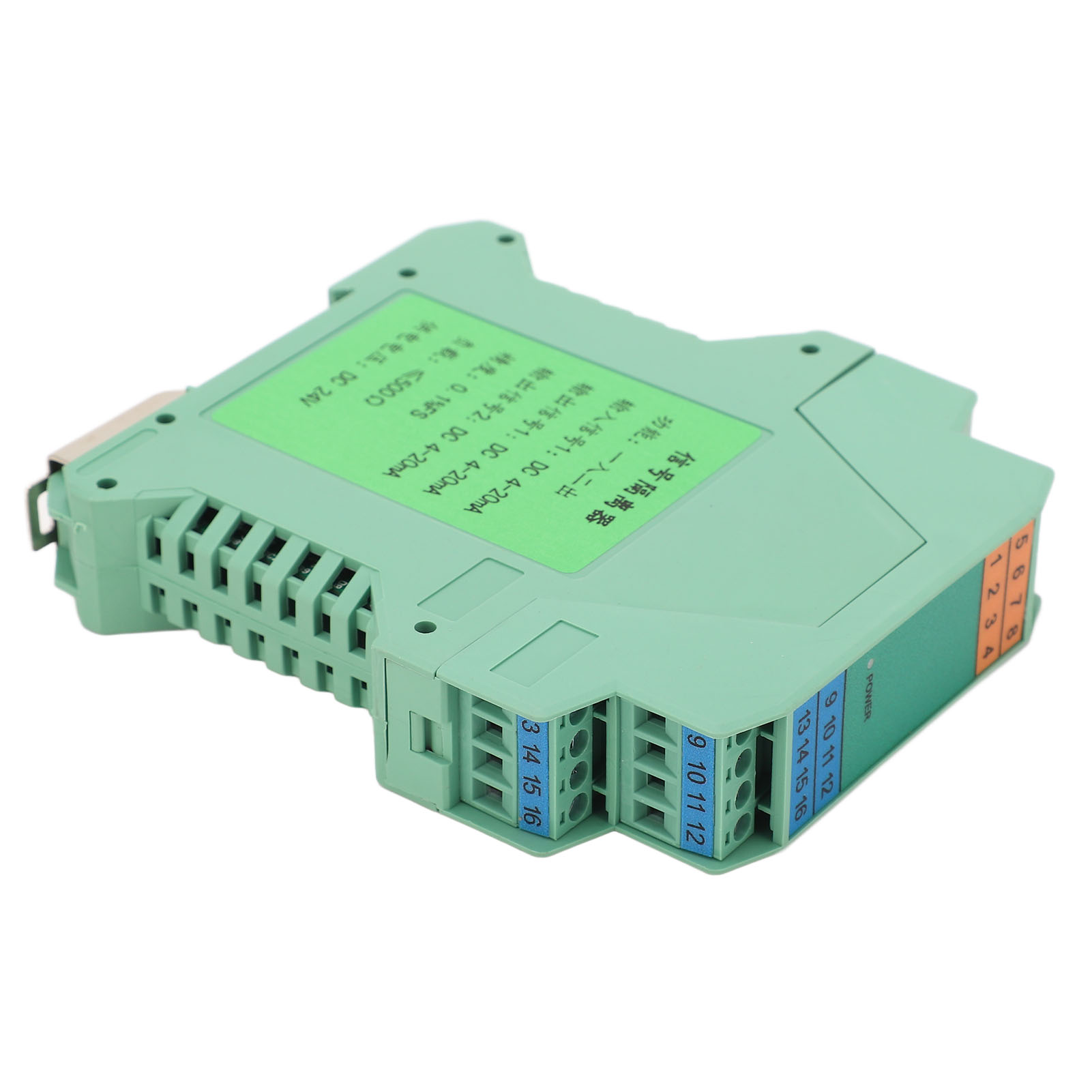 4-20ma Dc-signalisolator-wandler, Dc24v Sps-transmitter, 1 Eingang 2 Ausgänge, Industrieller Schleifentrenner.