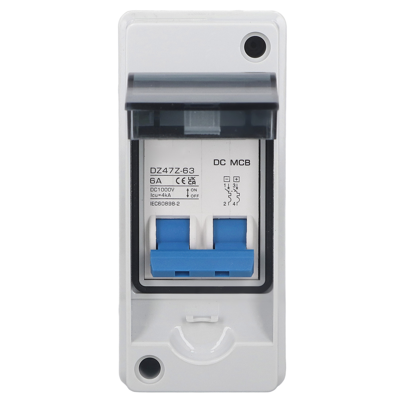 Dc 1000v Trennschalter, Ip65 Wasserdichtes Gehäuse, Leitungsschutzschalter, Photovoltaik-trennschalter Für Solaranlagen