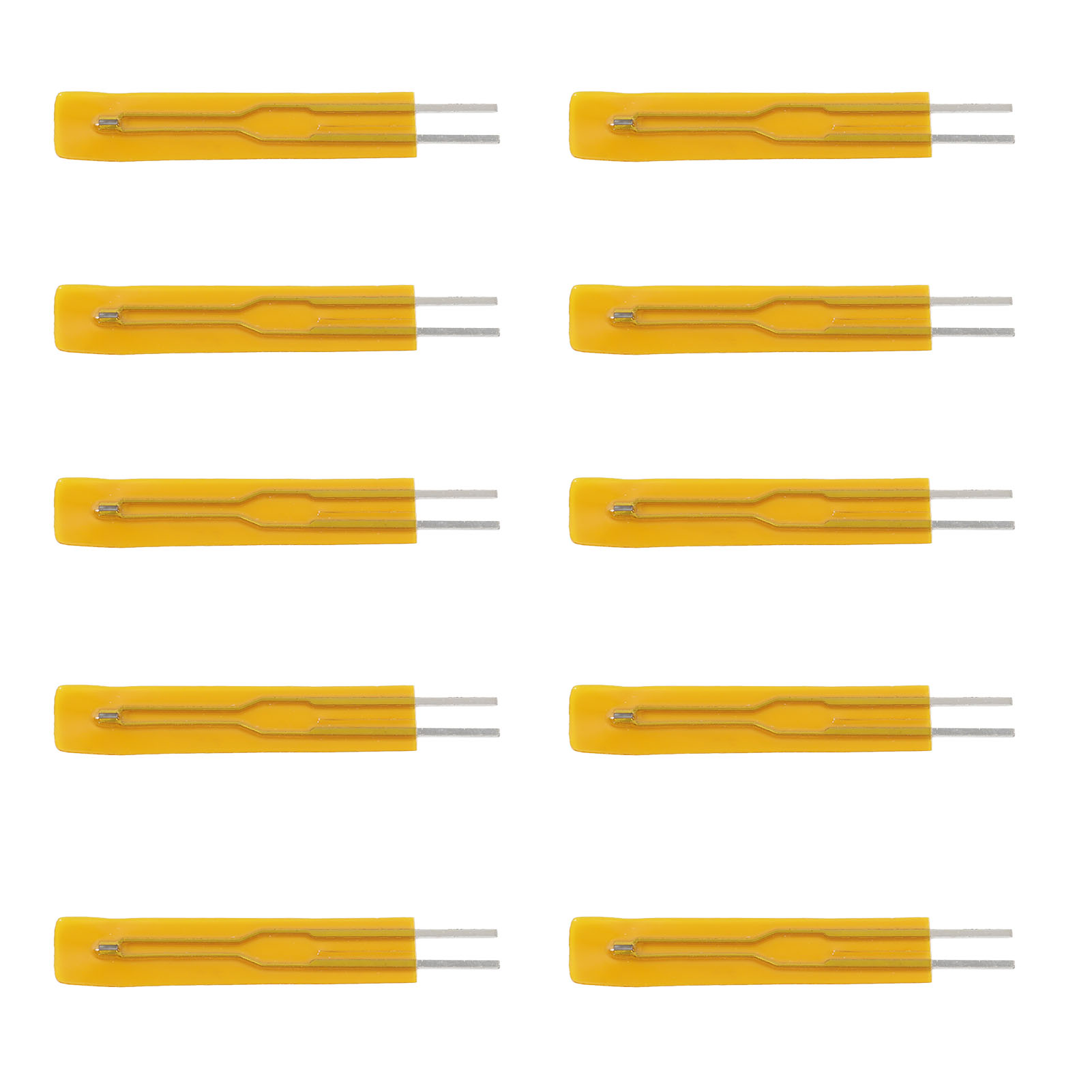 50 Ntc-sensoren 10k Thermistor-temperaturfühler Dünnschicht-wärmeleitfähigkeitswiderstand Mf55 B3435