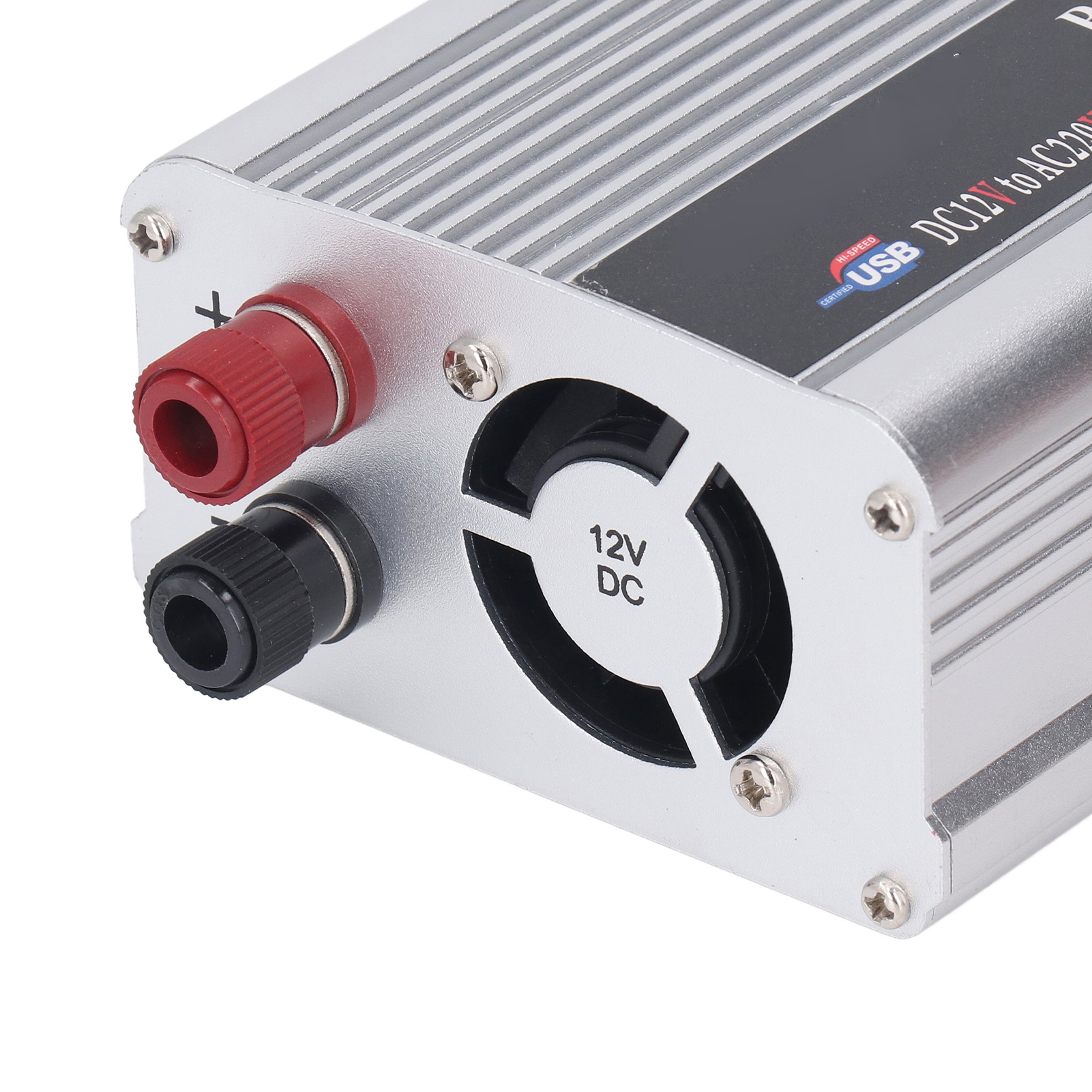 1000-w-usb-wechselrichter (12 V Dc Auf 220–230 V Ac), Kfz-netzteil Mit Leisem Lüfter, 220-v-steckdose, Tragbares Fahrzeugladegerät