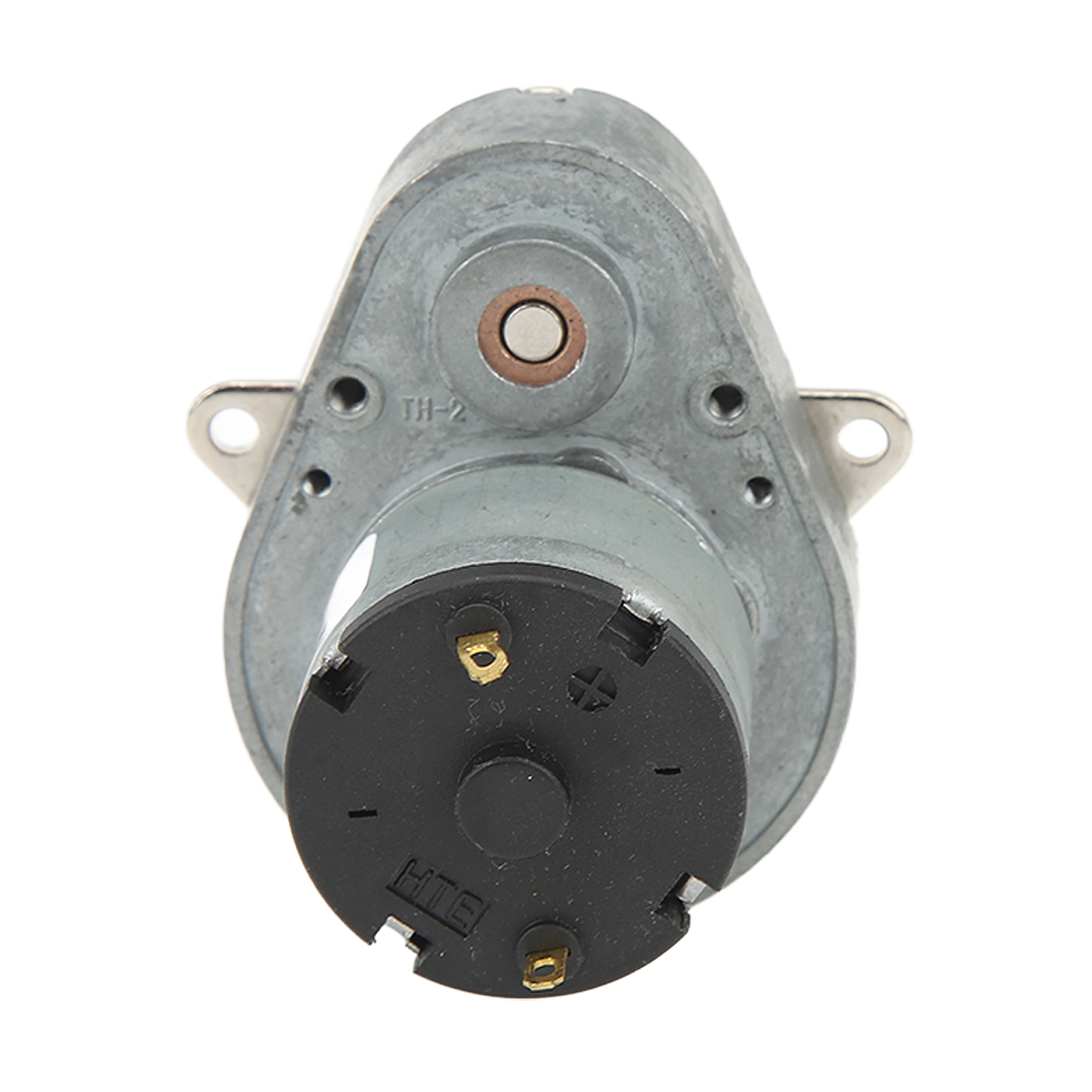 12-v-gleichstrom-getriebemotor, 50 U/min, Aluminiumgehäuse, Messingspule, Hohe Leitfähigkeit, Schneckengetriebe, Robust Und Langlebig