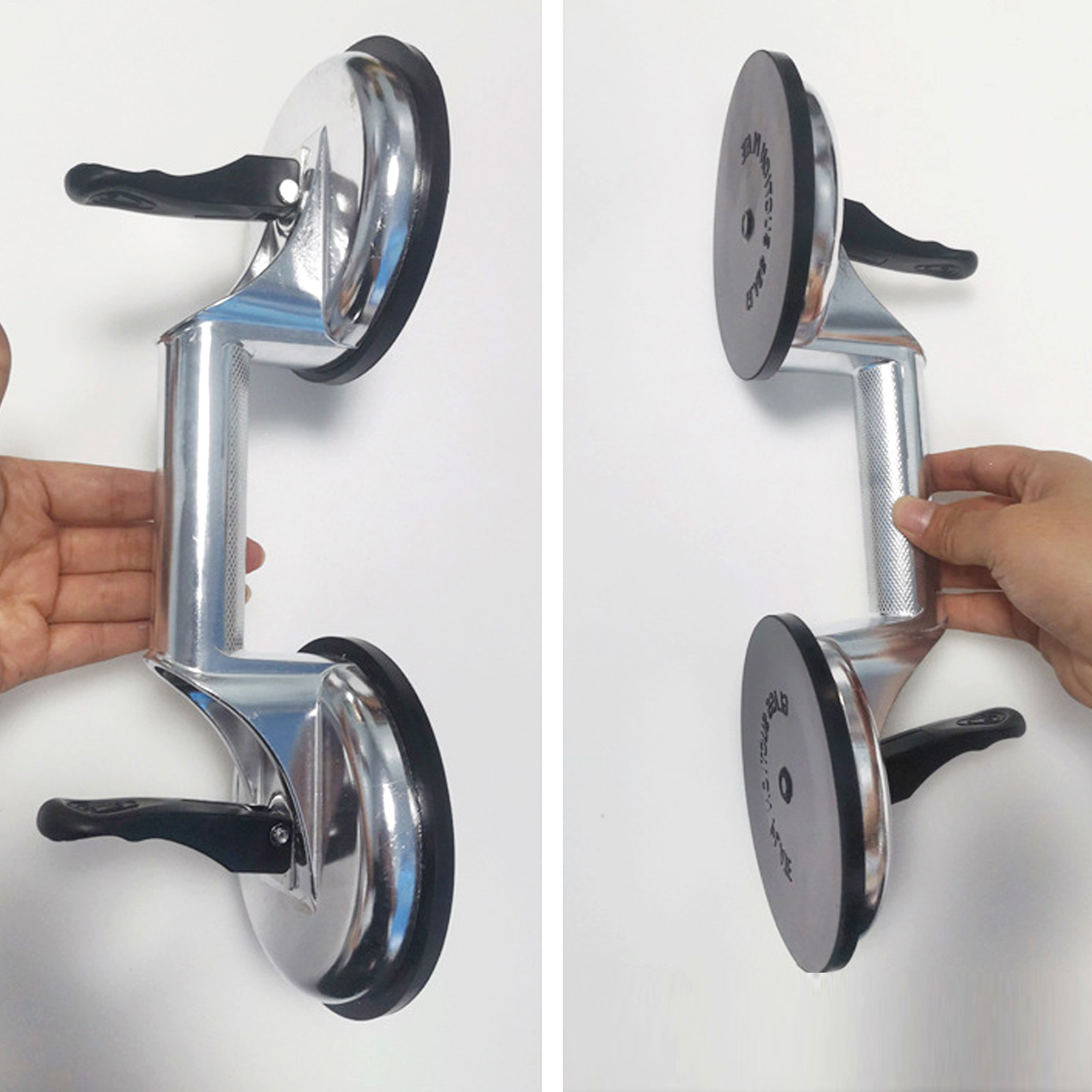 80 Kg Aluminium-saugnapfklemme Zum Anheben Von Glas-, Keramik- Und Fliesenplatten, 2 Saugnäpfe, Transport- Und Bewegwerkzeug