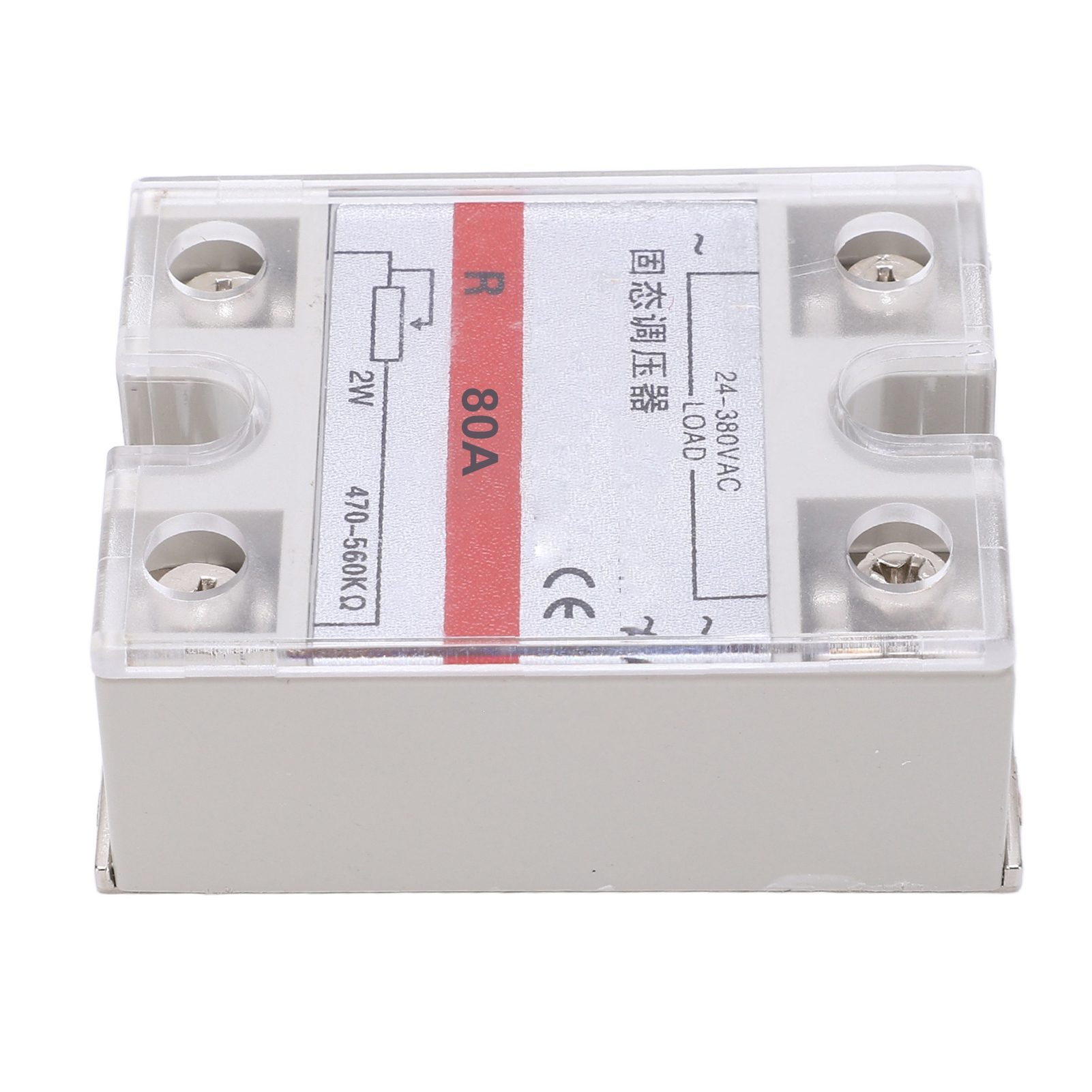 24-380vac 80a Halbleiter-spannungsregler, Ssr-halbleiterrelais, Elektronischer Spannungsstabilisator, Leistungsregelungsmodul Für Industrielle Anwendungen.