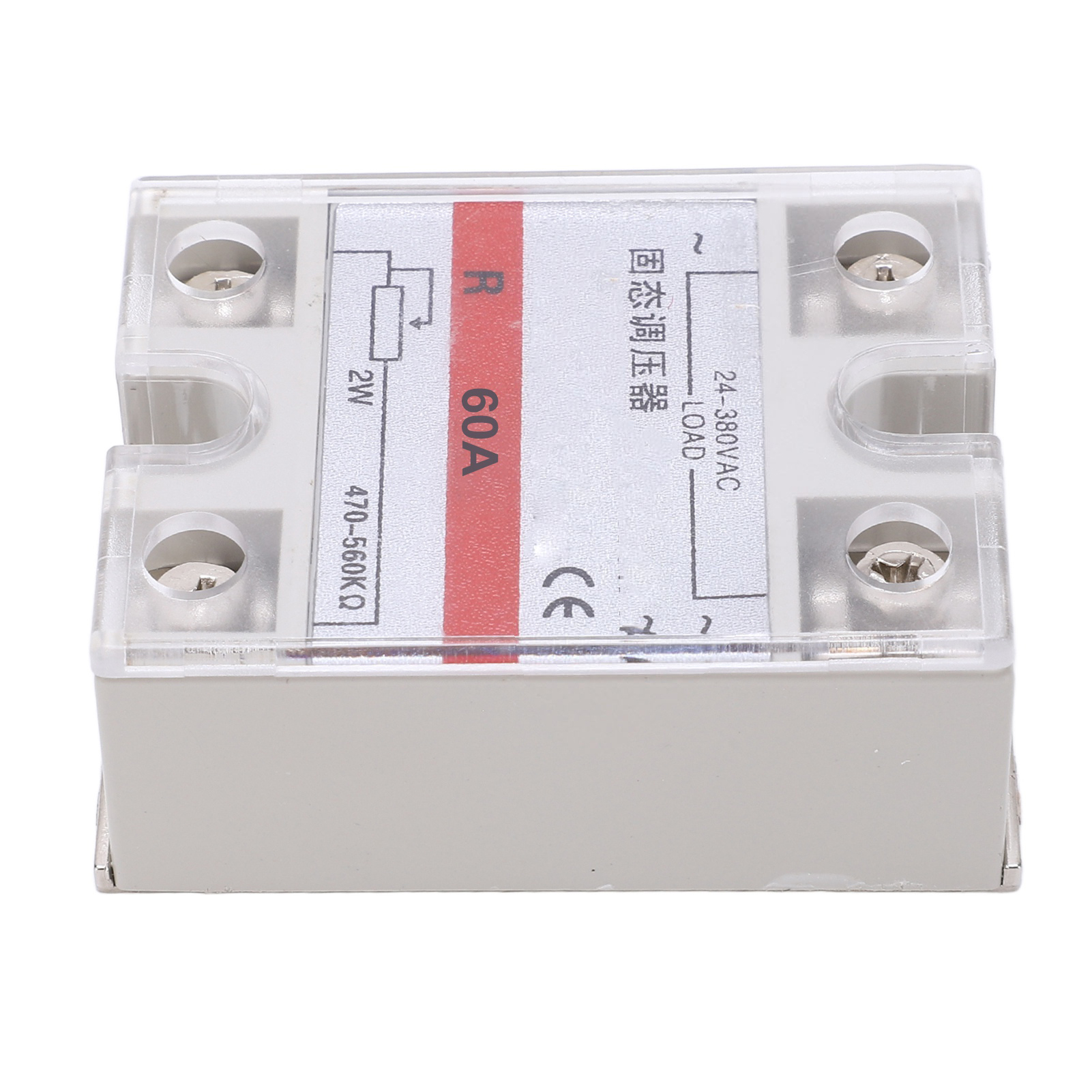 60-a-ssr-spannungsregler, Korrosionsbeständig, Geräuschlos, Schnelle Wärmeableitung, 24–380 V Ac-modul