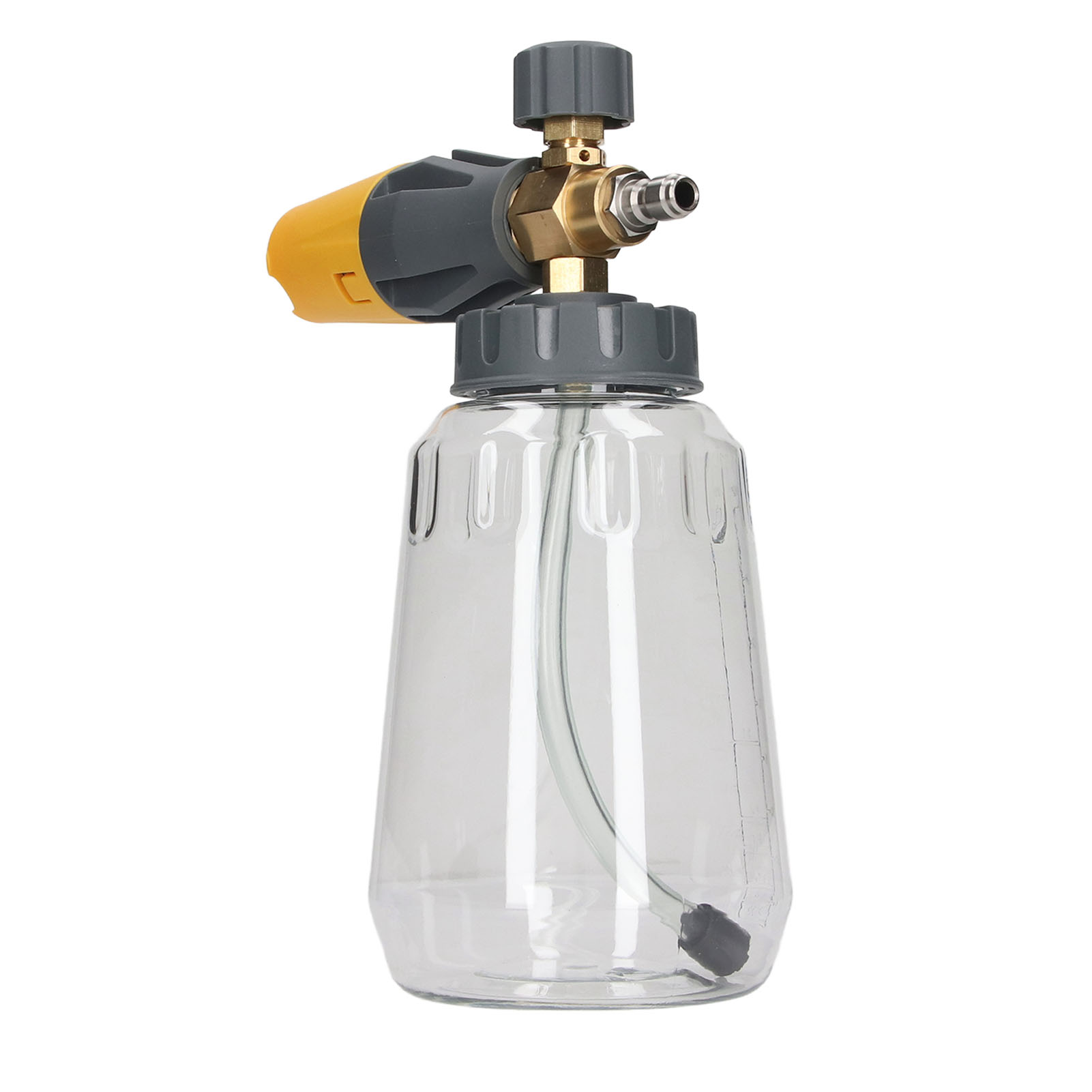 1-liter-schaumgenerator, 4000 Psi Einstellbarer Hochdruckreiniger Mit 1/4-zoll-npt-schnellanschluss, Gelb