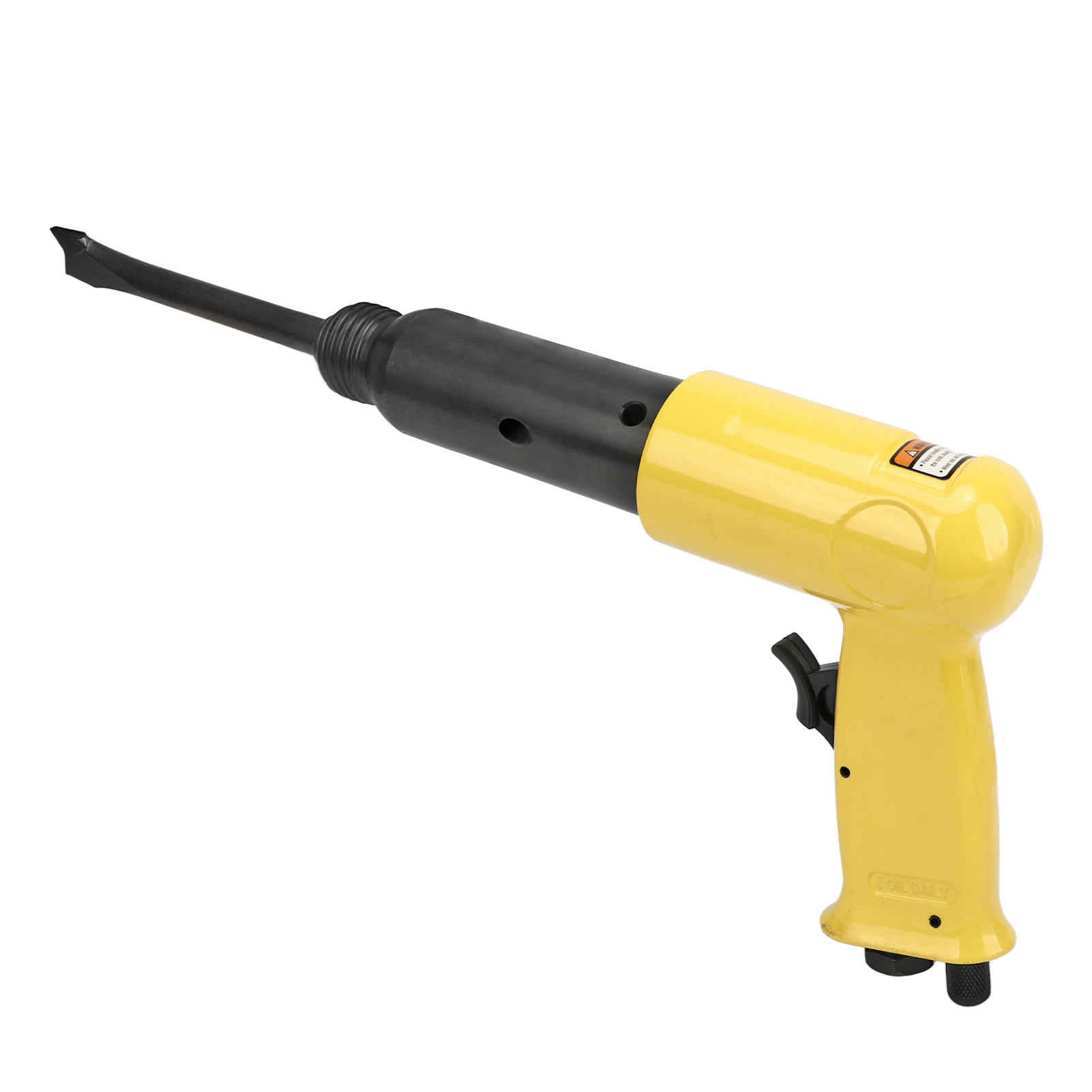Pneumatischer Schlagbohrhammer Mit 2200 U/min, Werkzeugsatz Mit Meißelspitze, 1/4-zoll-einlass, Zum Abisolieren Und Zur Staubentfernung.