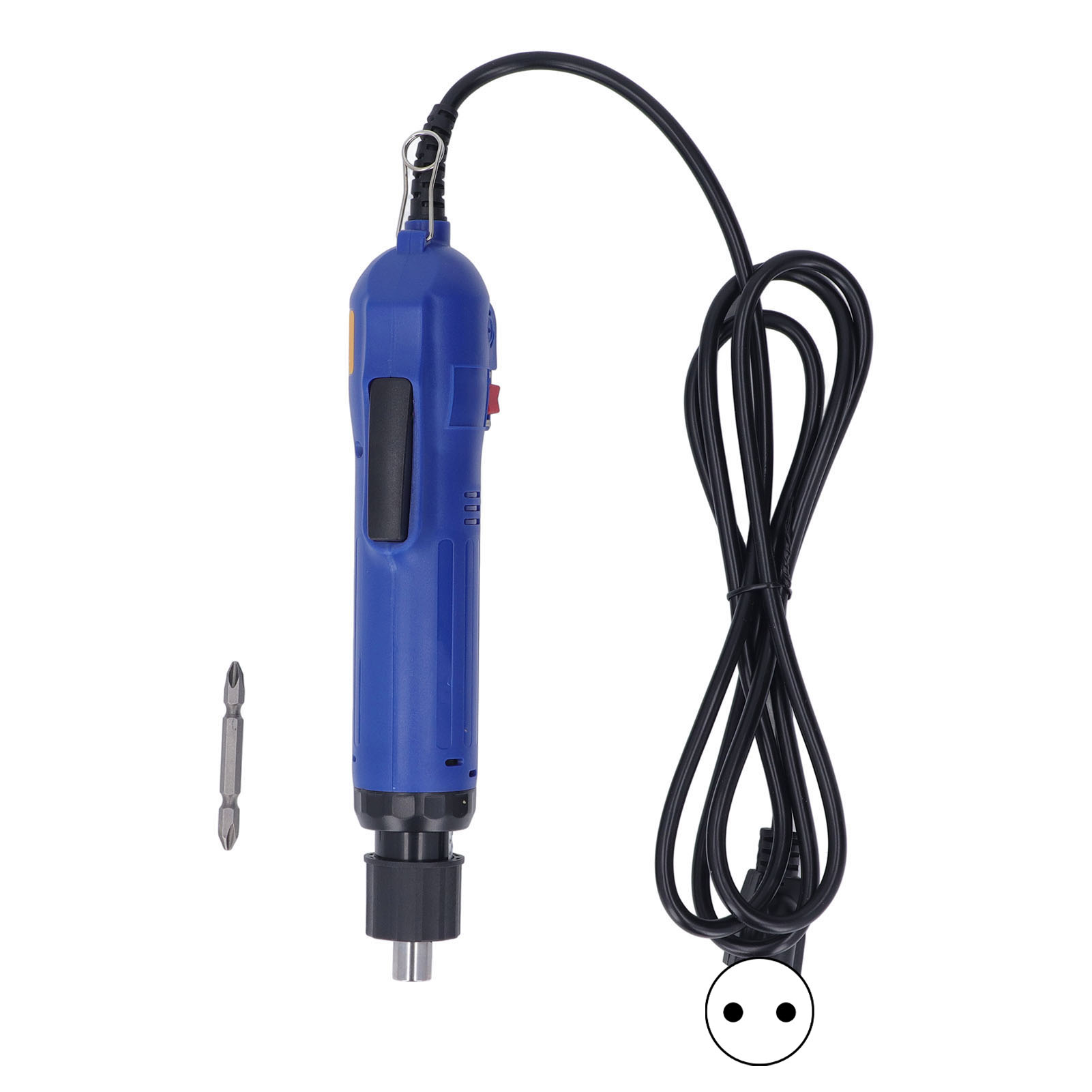 Kabelgebundener Elektroschrauber, Drehmomentverstellbarer Schraubendreher, Handgriff, Sechskantbit, Reparatur, 220-v-eu-stecker