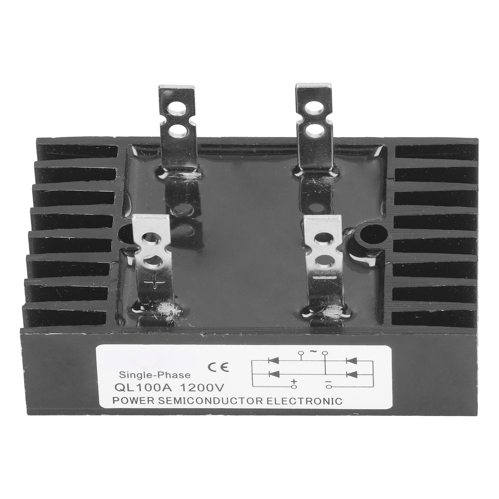 100a Dreiphasen-brückengleichrichter-spannungsregler Mit Kühlkörper Und Hochleistungsdiode Für Motor Und Generator.