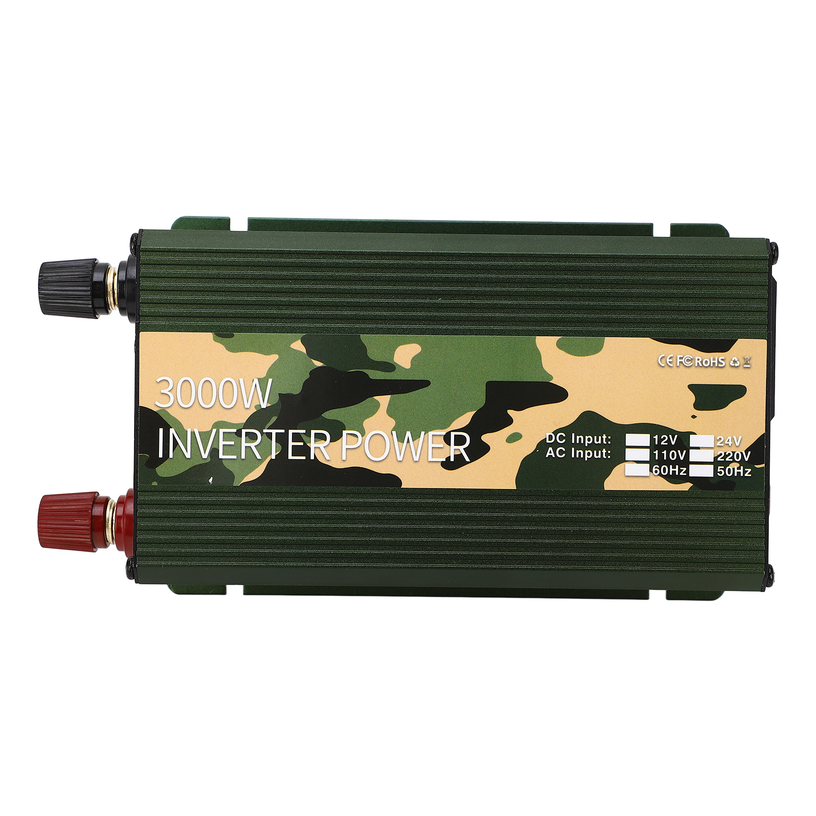 3000w 12v-220v Kfz-wechselrichter-netzteil Mit Modifizierter Wellenform, Usb-anschluss, 230v-steckdose Und Lüfter