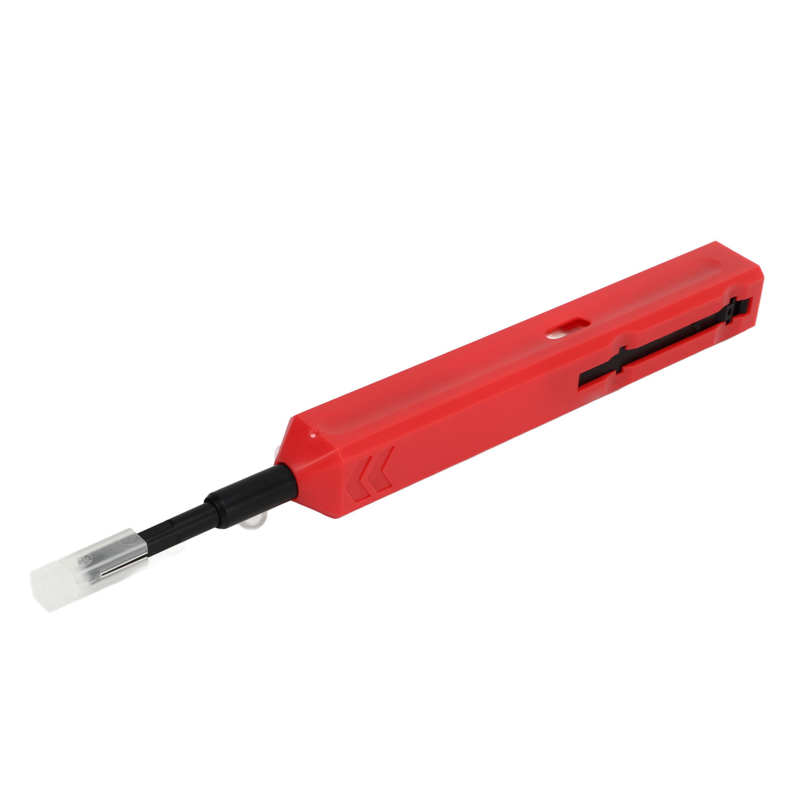 Red Lc Mu 1,25-mm-lichtwellenleiter-reinigerstift – Ein-klick-reinigungsbürste Für Steckverbinder, Präzisions-wartungsset