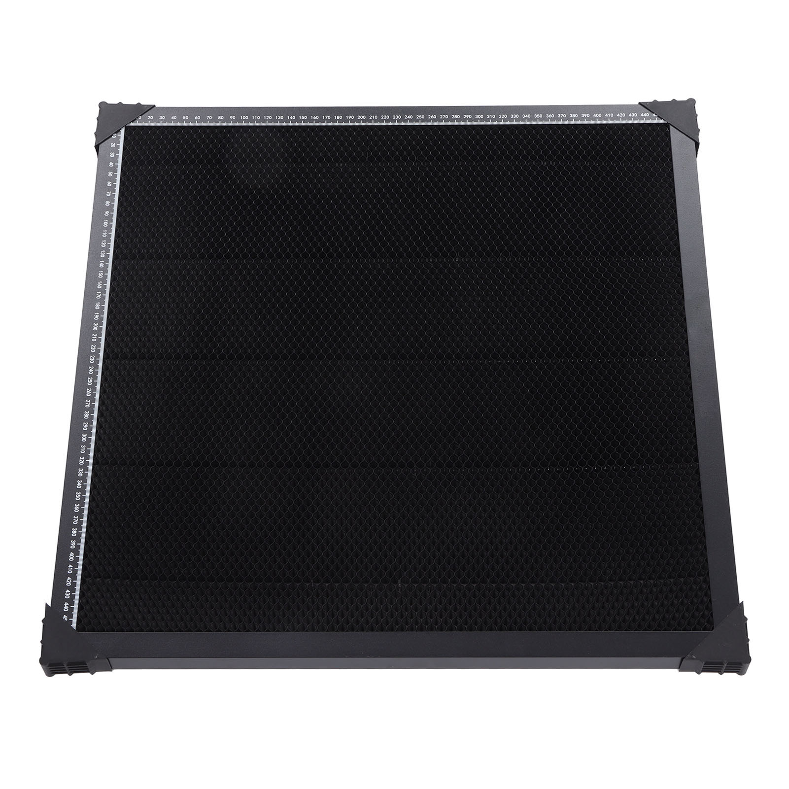 500x500mm Laserschneidtisch, Stahlplatte Mit Aluminiumplatte, Gravierbett Mit Schneller Wärmeableitung, Frässtütze Für Gravierer, Robuster Arbeitstisch.