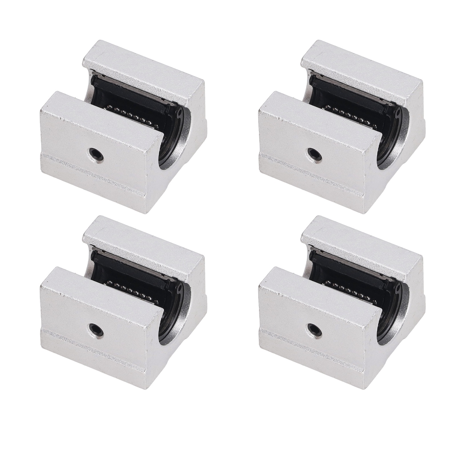 Satz Mit 4 Sbr12uu Linear-gleitblöcken, Offene Kugellager Aus Aluminiumlegierung Für Cnc-schlitten