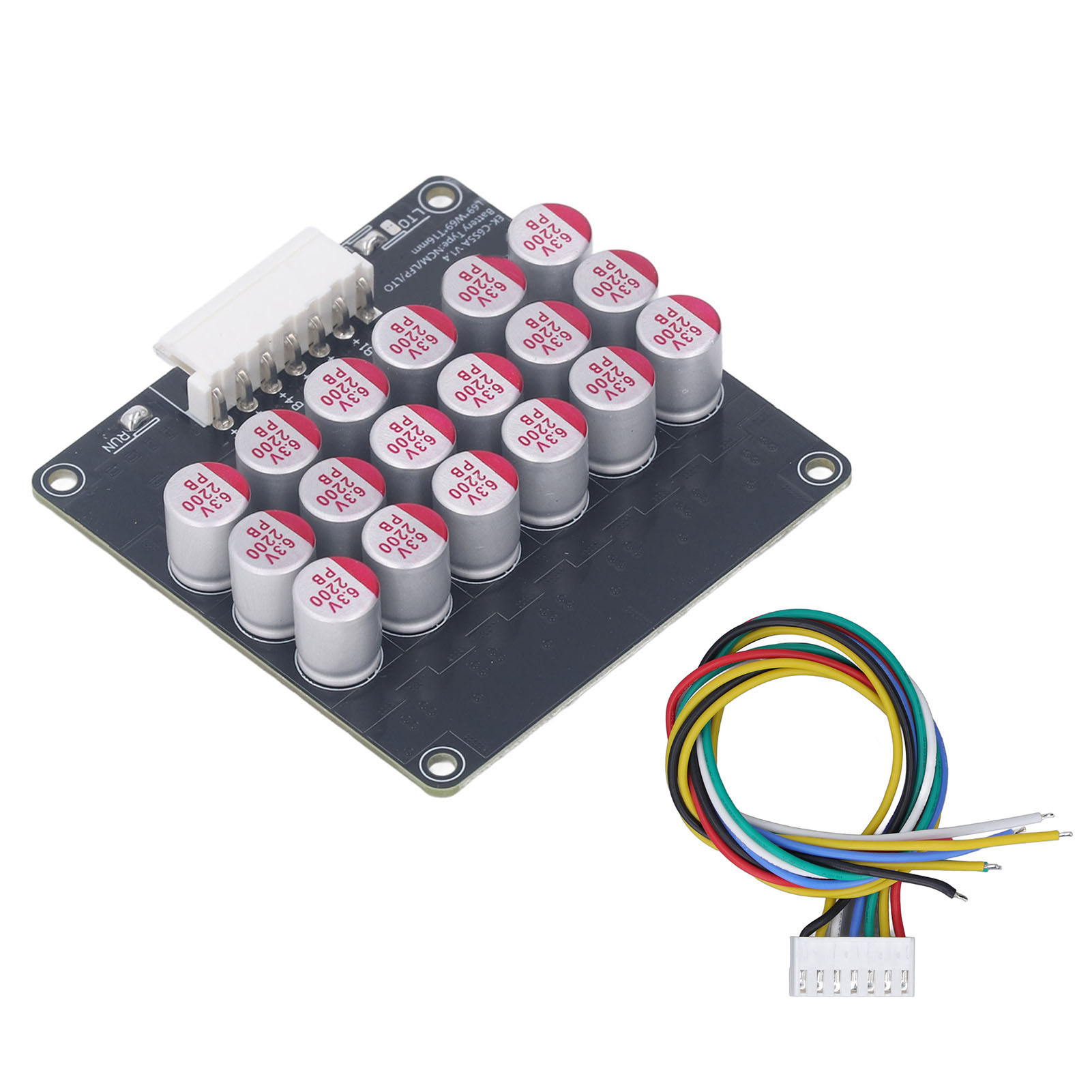 2er-pack Aktive Batteriebalancer 5a 4s-6s Für Lifepo4 Lipo Lto, Energietransfer- Und Ausgleichskondensator