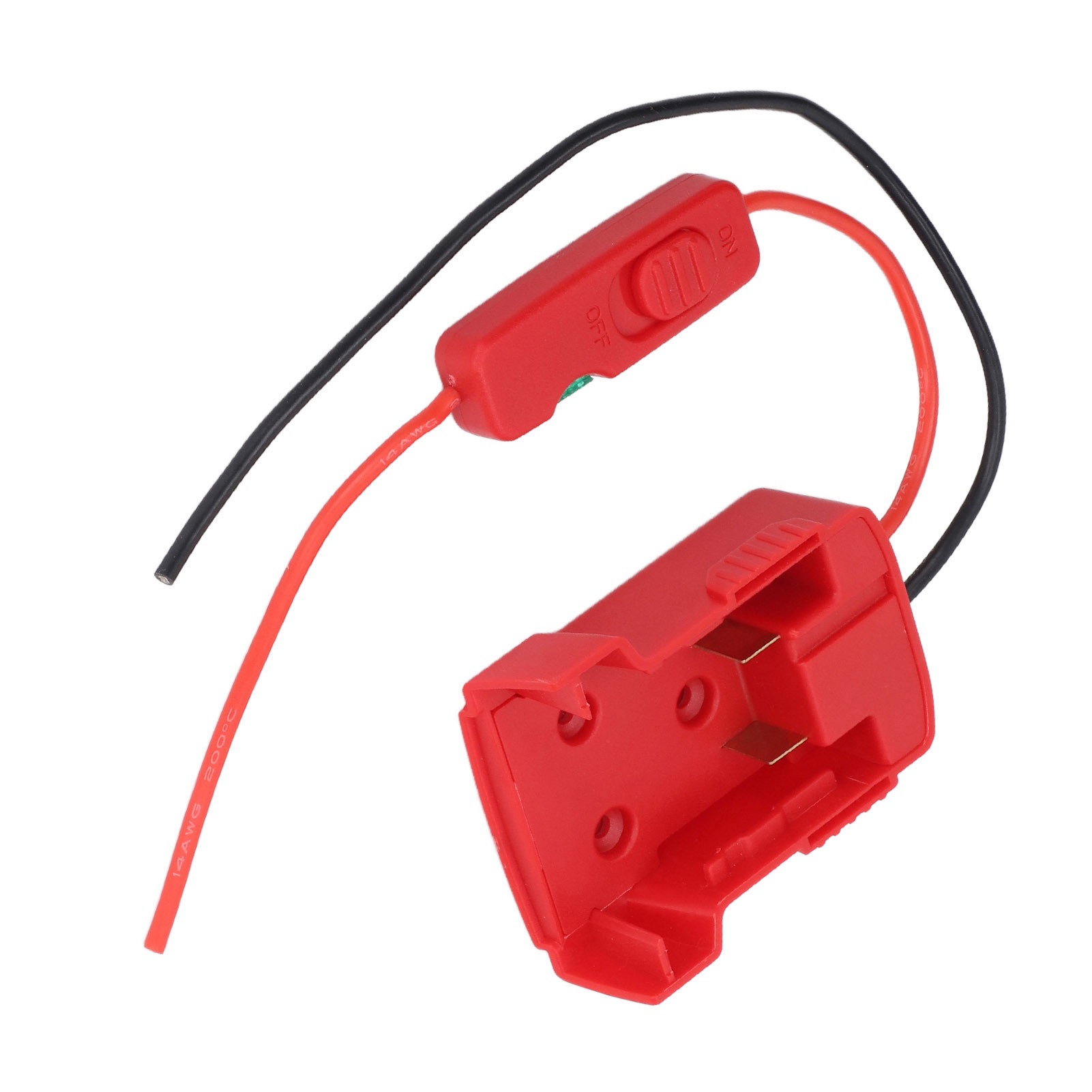 Batterieadapter Mit 30-a-sicherung Und Schalter, Praktischer Und Sicherer Abs-konverter Für M18 18v, Zuverlässiger Anschlussklemmen