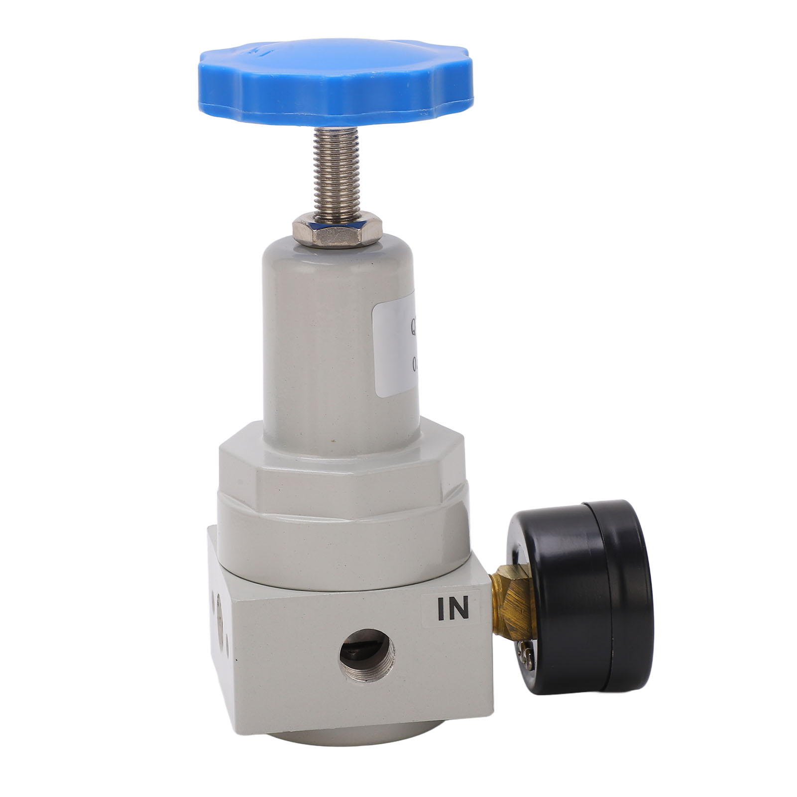 Automatischer Luftdruckregler Mit Manometer, Überdruckventil Aus Aluminiumlegierung Qtyh-10, Bereich 0,1–1,6 Mpa