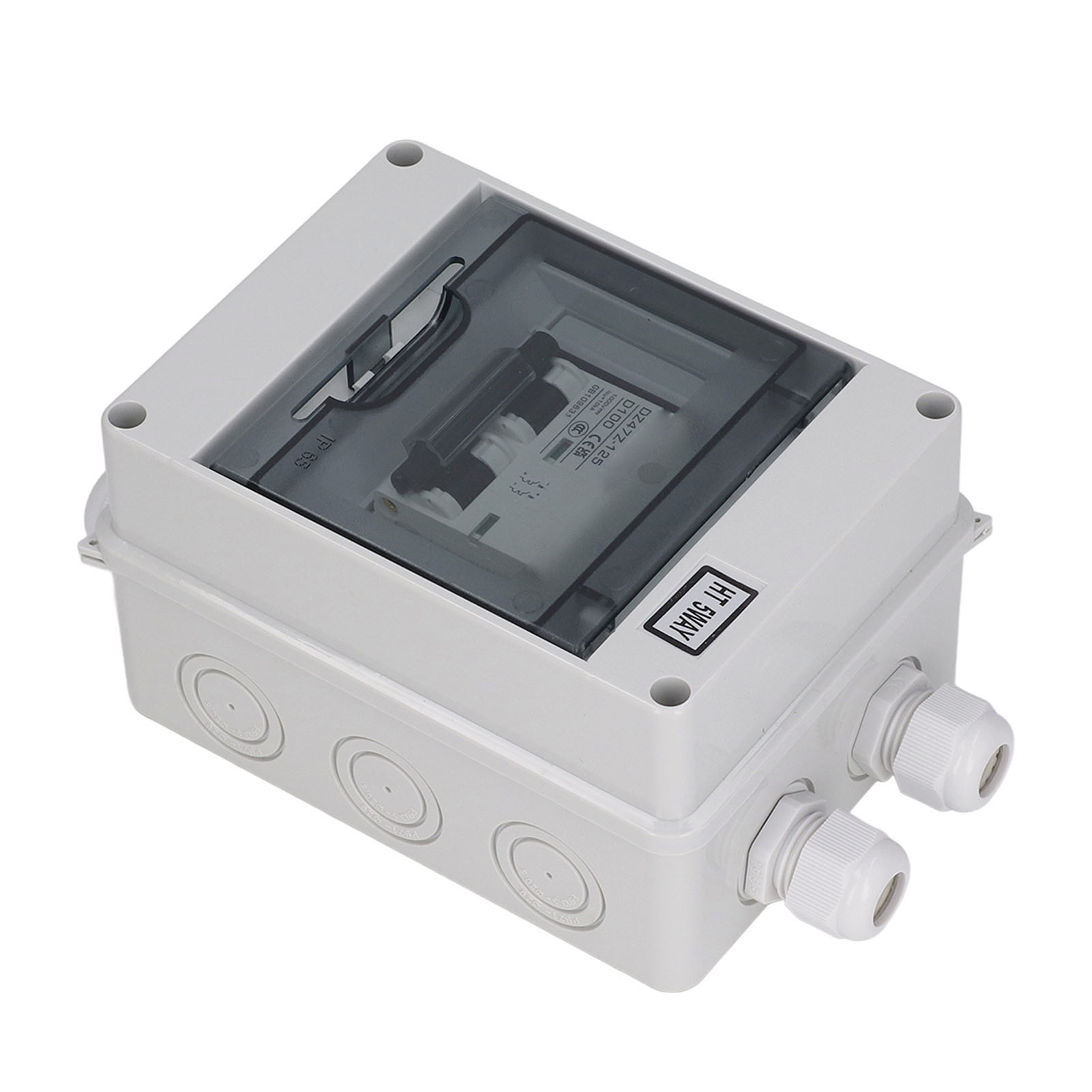Miniatur-2p 10a 1000v Dc-leistungsschalter, Ip65 Wasserdichter Trennschalter, Photovoltaik-solarschutz, Abschaltkasten Für Pv-anlagen.