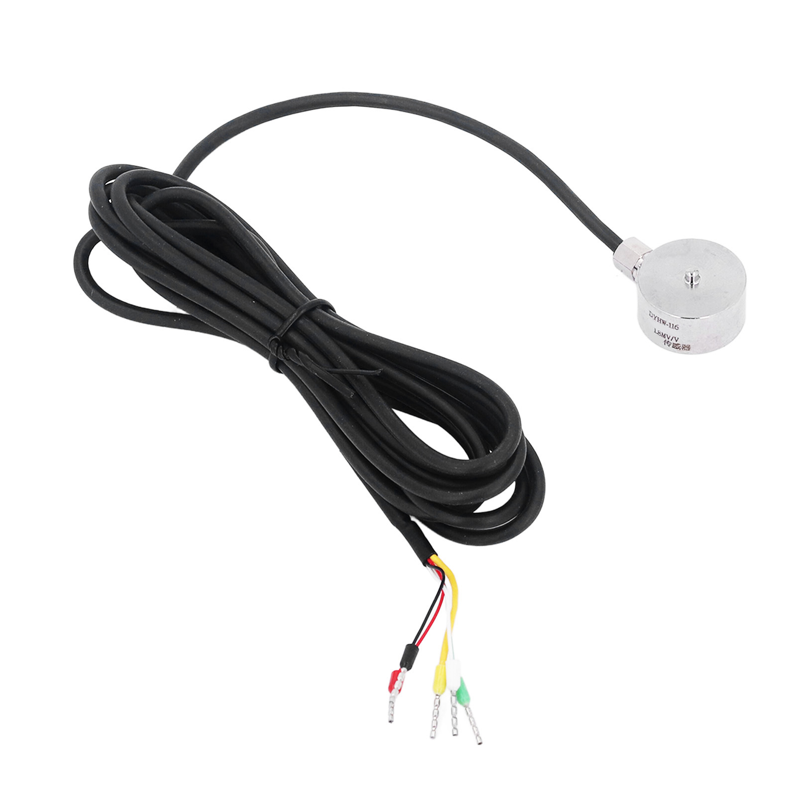 Miniatur-druckkraftsensor Mit Knopf, 20 Mm Durchmesser, 1t Mikro-kraftmessdose Für Beengte Räume, Kompakte Kraftmessdose