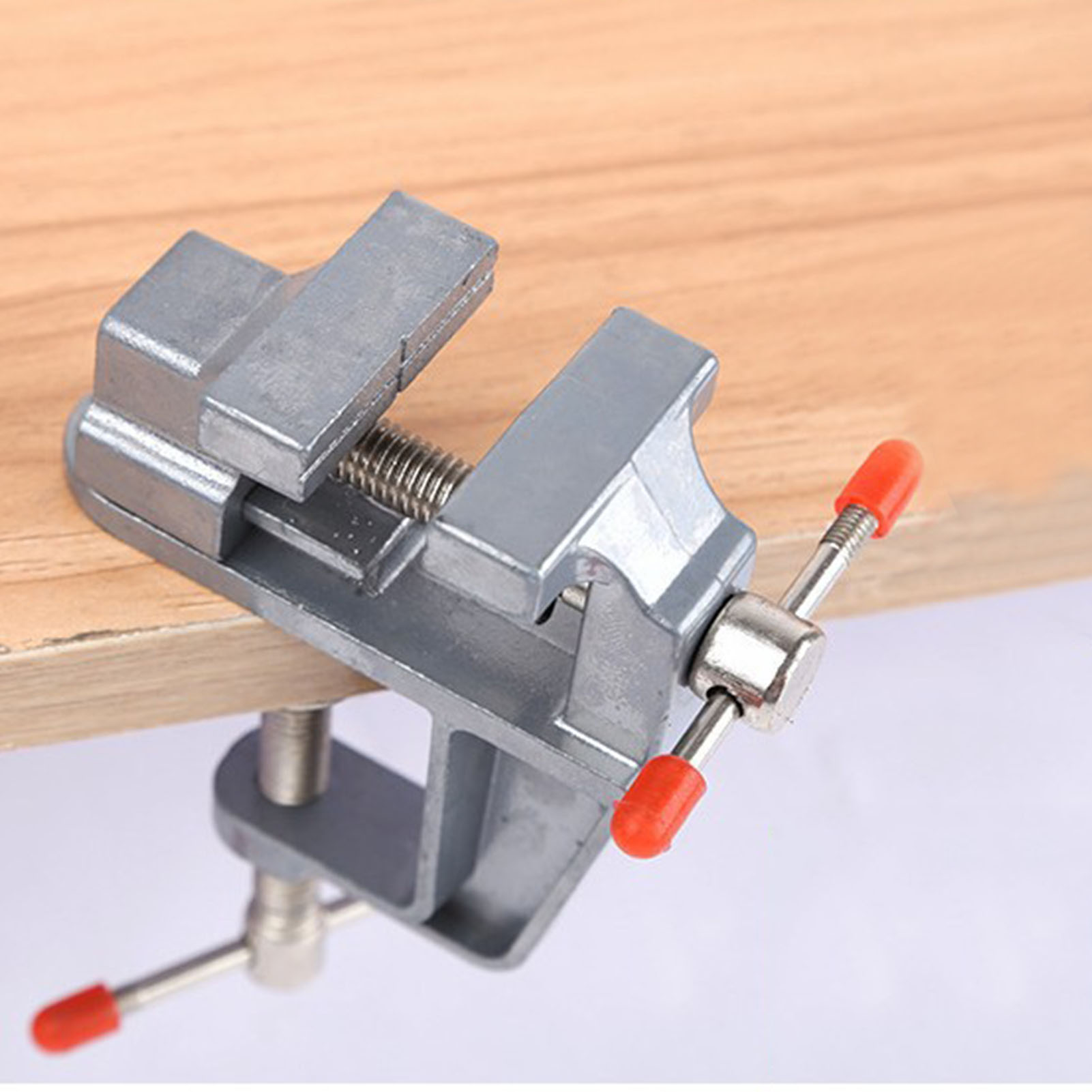 Kompakter Metall-werkbankschraubstock, Schnellspannklemme Für Die Holzbearbeitung, 35 Mm Öffnung, Professionelles Spannwerkzeug Für Die Holzbearbeitung.
