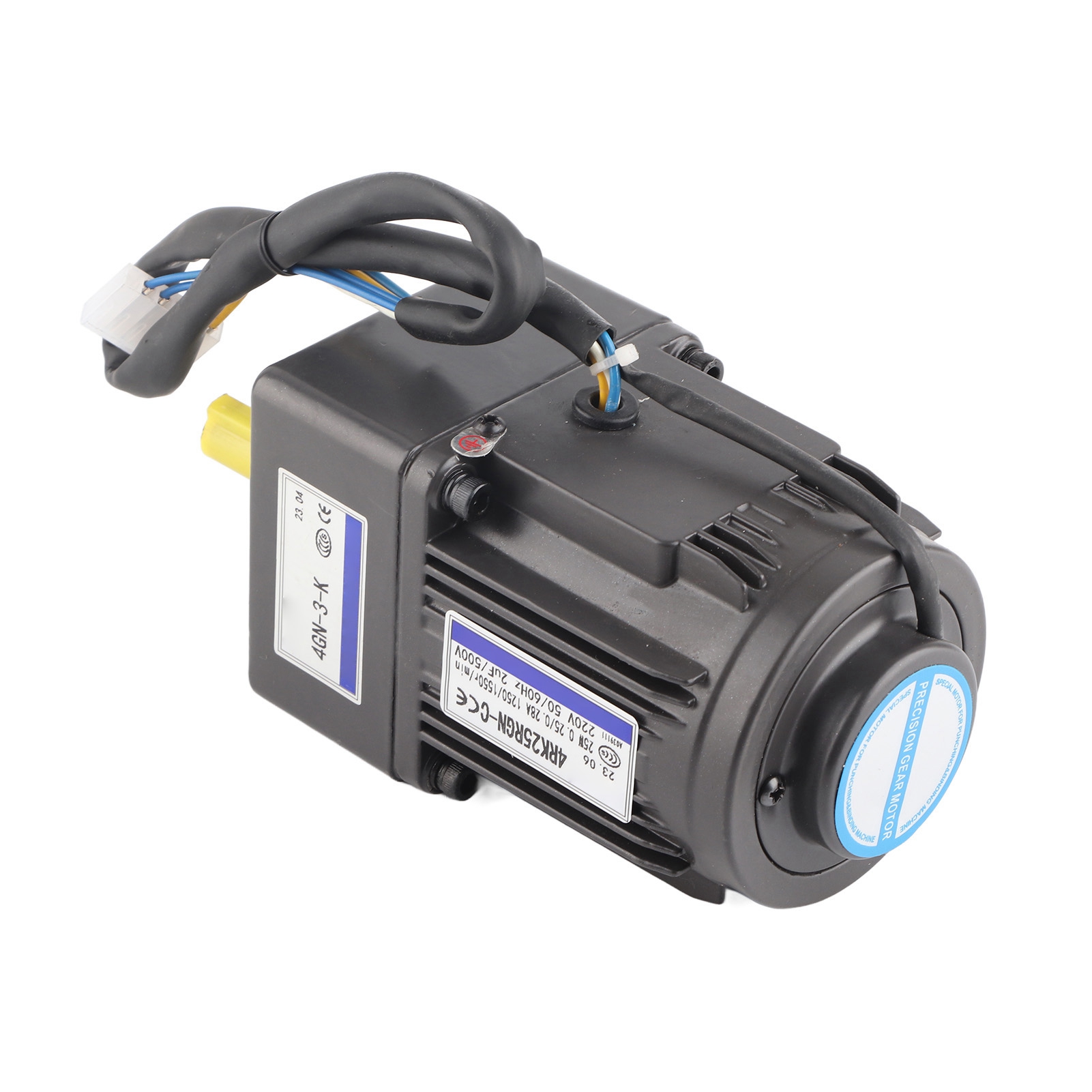 25w Ac220v Reversibler Motor, Einstellbare Drehzahl 415 U/min, Übersetzungsverhältnis 1:3, Hochfeste Legierung, Geräuscharm, Hitzebeständig.