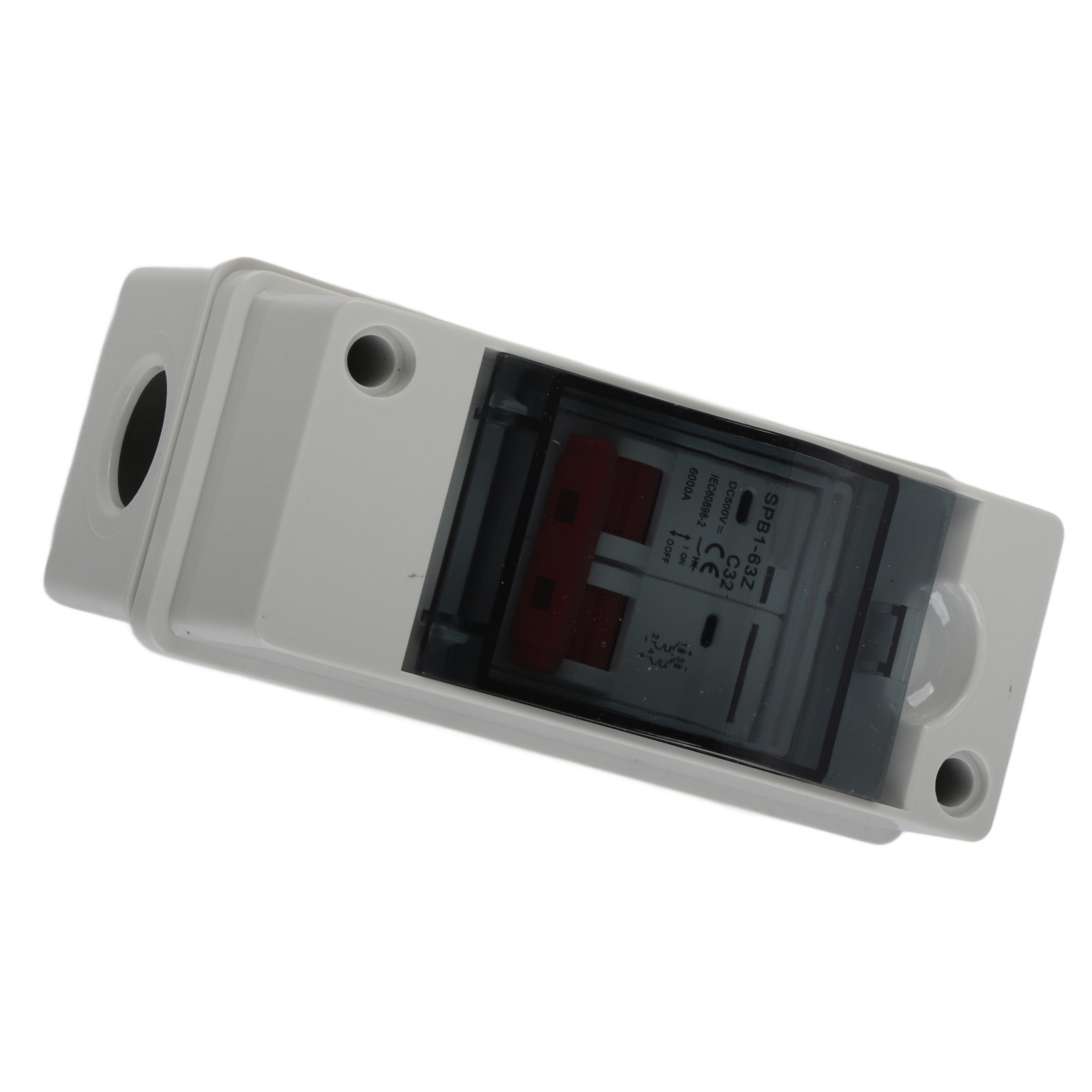 32a Dc500v Ip65 Wasserdichter Solar-pv-leistungsschalter, Miniatur-leistungsschalterkasten Für Wohnmobile, Photovoltaik-trennschalter