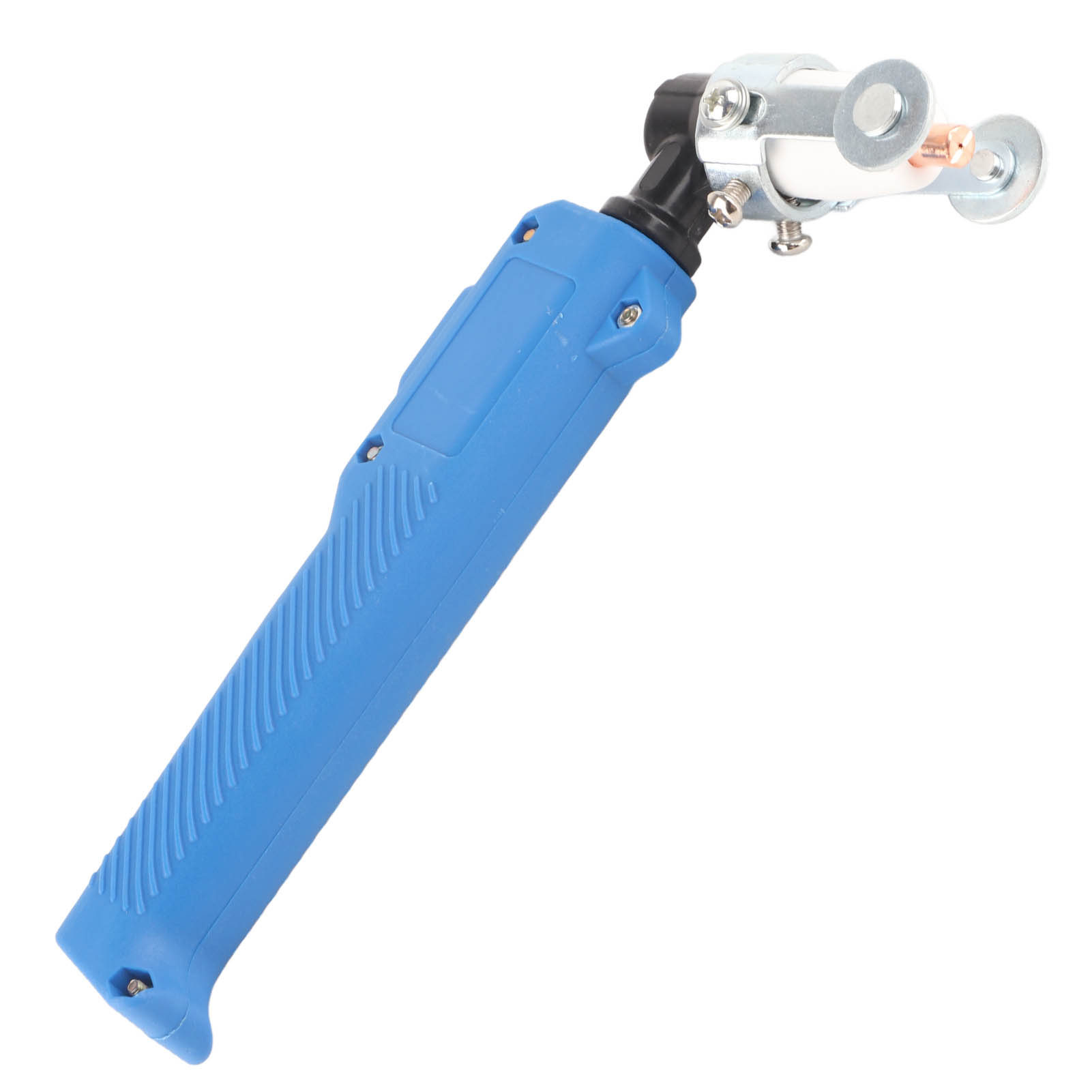 Pt31 Plasma-brennerkopf, Gebogener Griff, Handbrenner Mit Führungsrolle, Blau