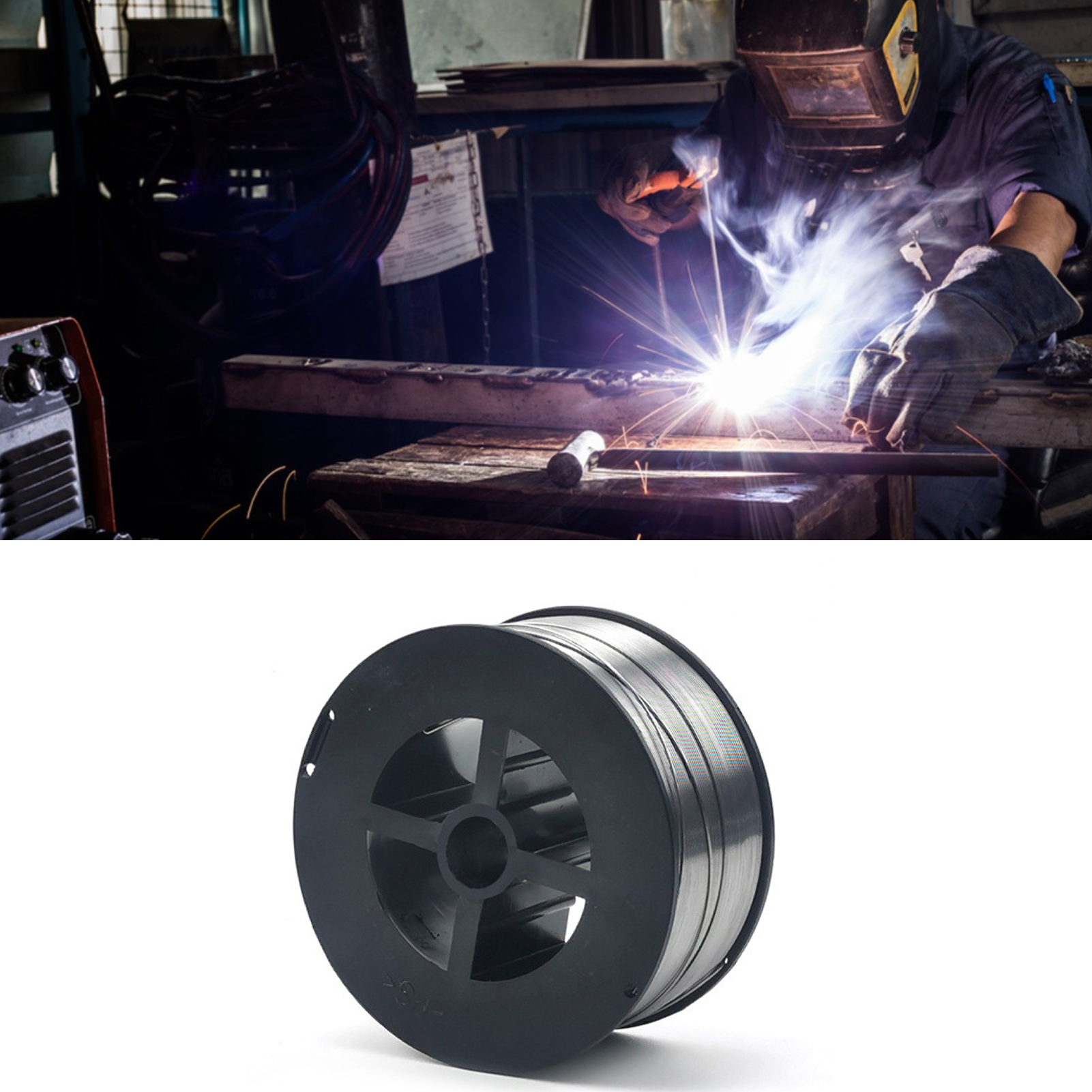 Flussmittelfreier Lötdraht, Lötdrahtspule Mit Flussmittelkern, 1,0 Mm Stahlzinndraht 1 Kg, Selbstfließendes Lötzinn Für Heimwerkerarbeiten Und Metallreparaturen