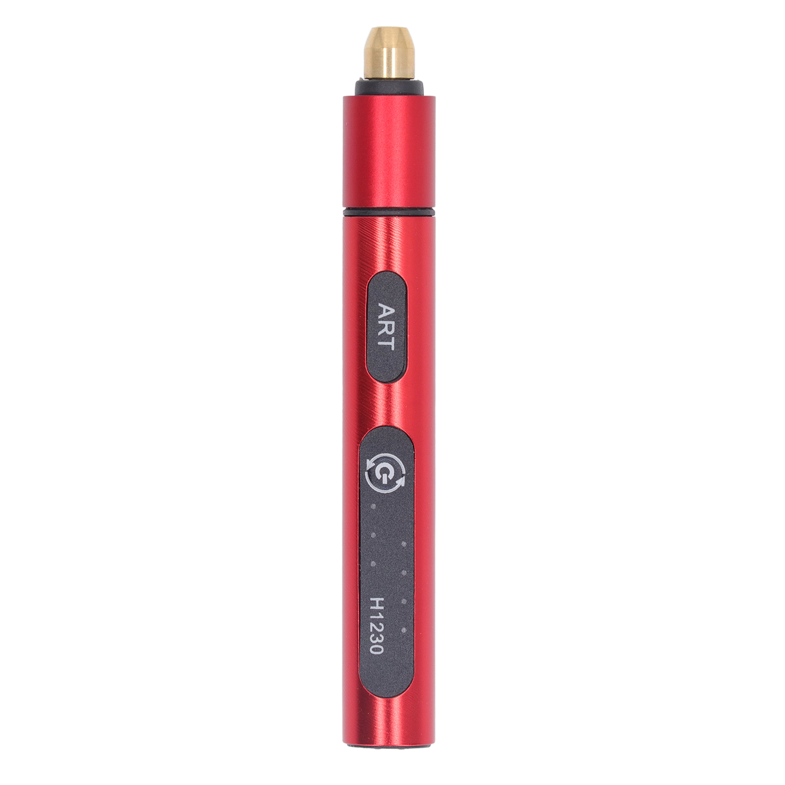 Elektrischer Gravierstift Aus Aluminiumlegierung, Tragbare Mini-graviermaschine, Wiederaufladbar Über Usb 5v, Rot, Mit 4 Spitzen