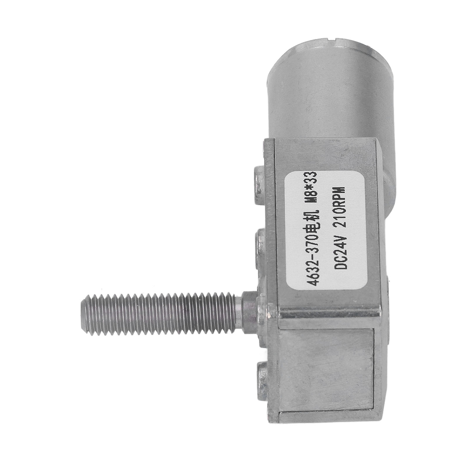 Turbo-schneckengetriebemotor Mit Hohem Drehmoment, Mikrogetriebe, 24 V Dc, M8x33 Mm, Elektrowerkzeug, 210 U/min