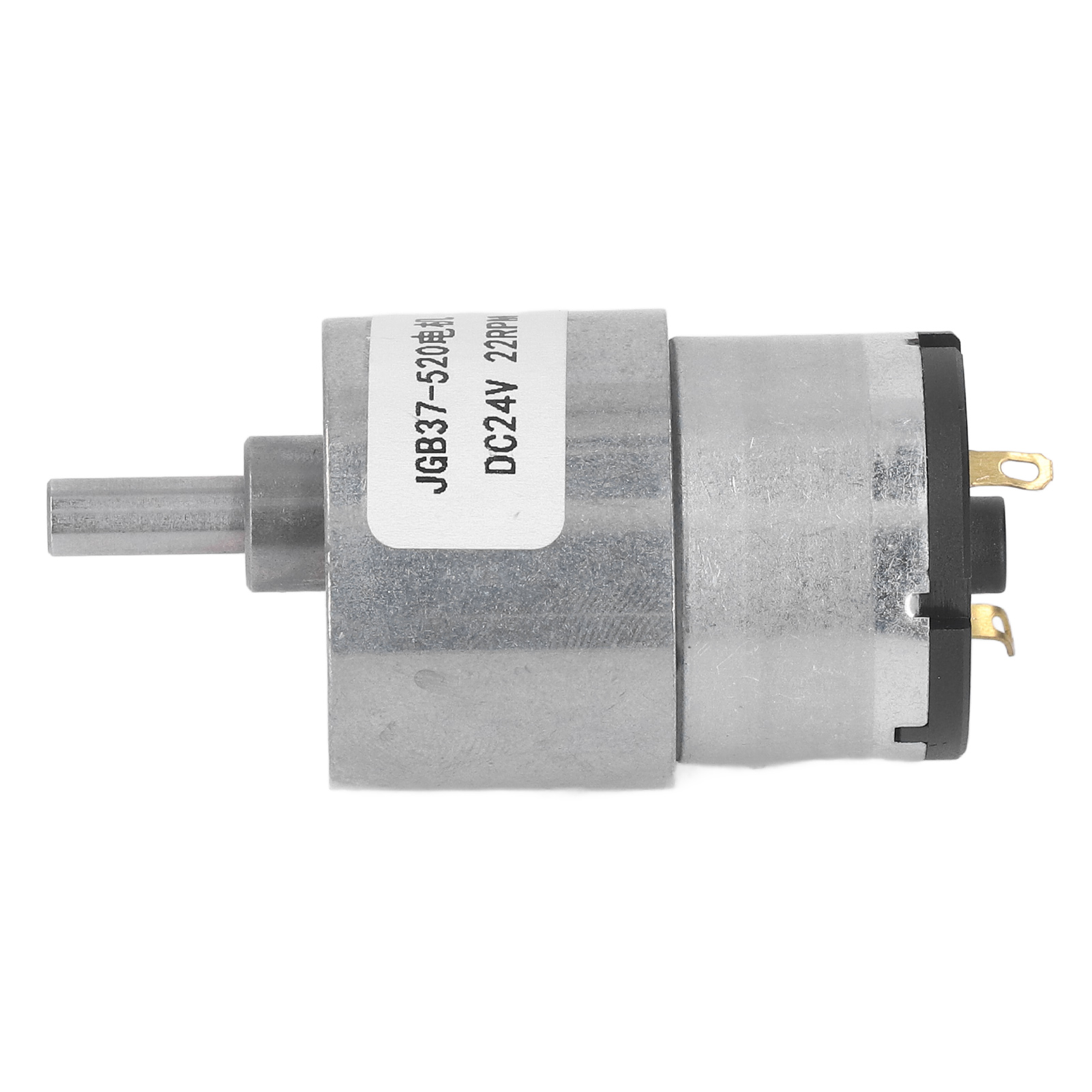 Selbsthemmender Schneckengetriebemotor, Hohes Drehmoment, Messingspule, 24-v-gleichstrom-untersetzungsgetriebe, 22 U/min, Robustes Metallgetriebe