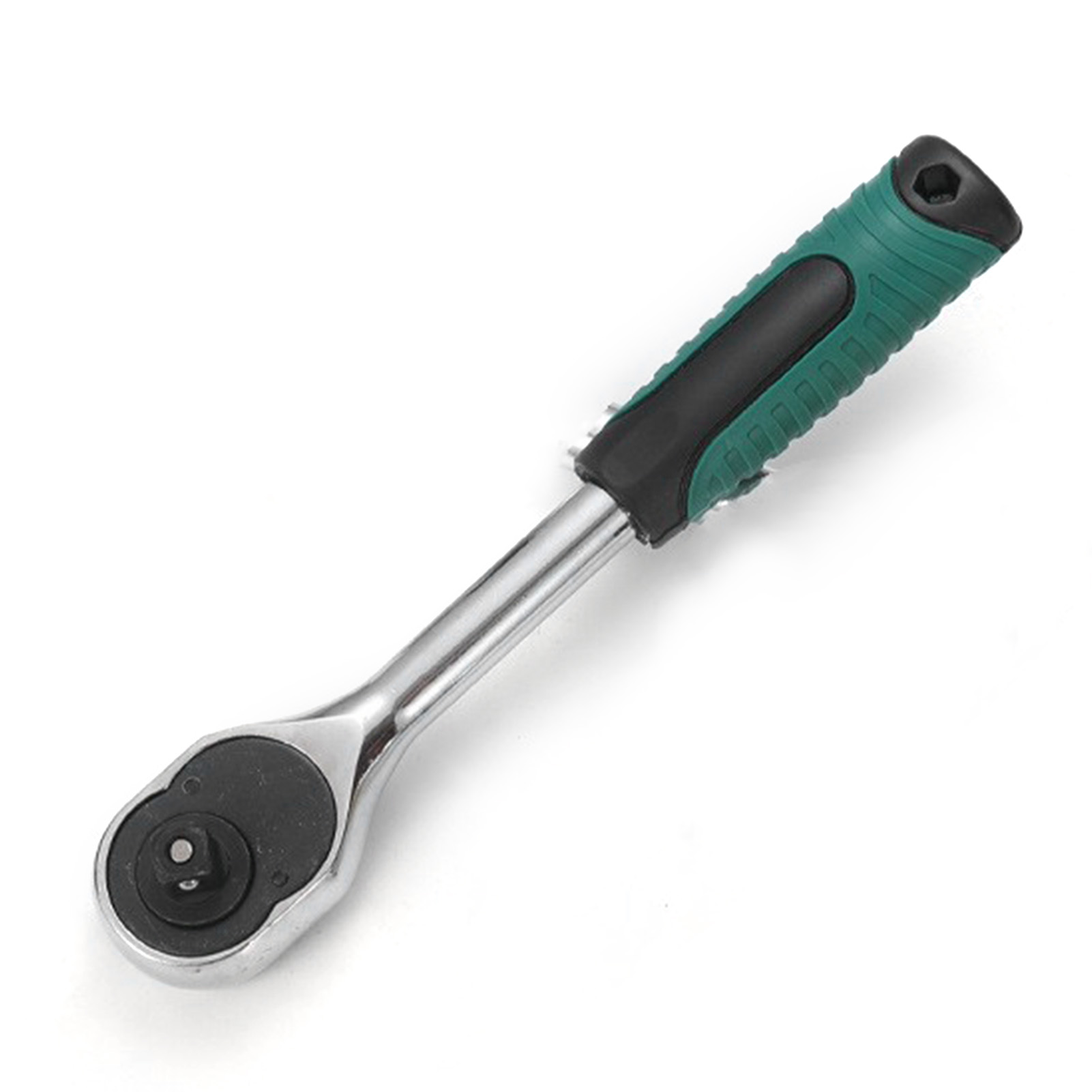 Crv 3/8" 24-zahn Schnellspann-ratschenschlüssel, Ergonomischer Gummigriff, Kfz-reparaturwerkzeug