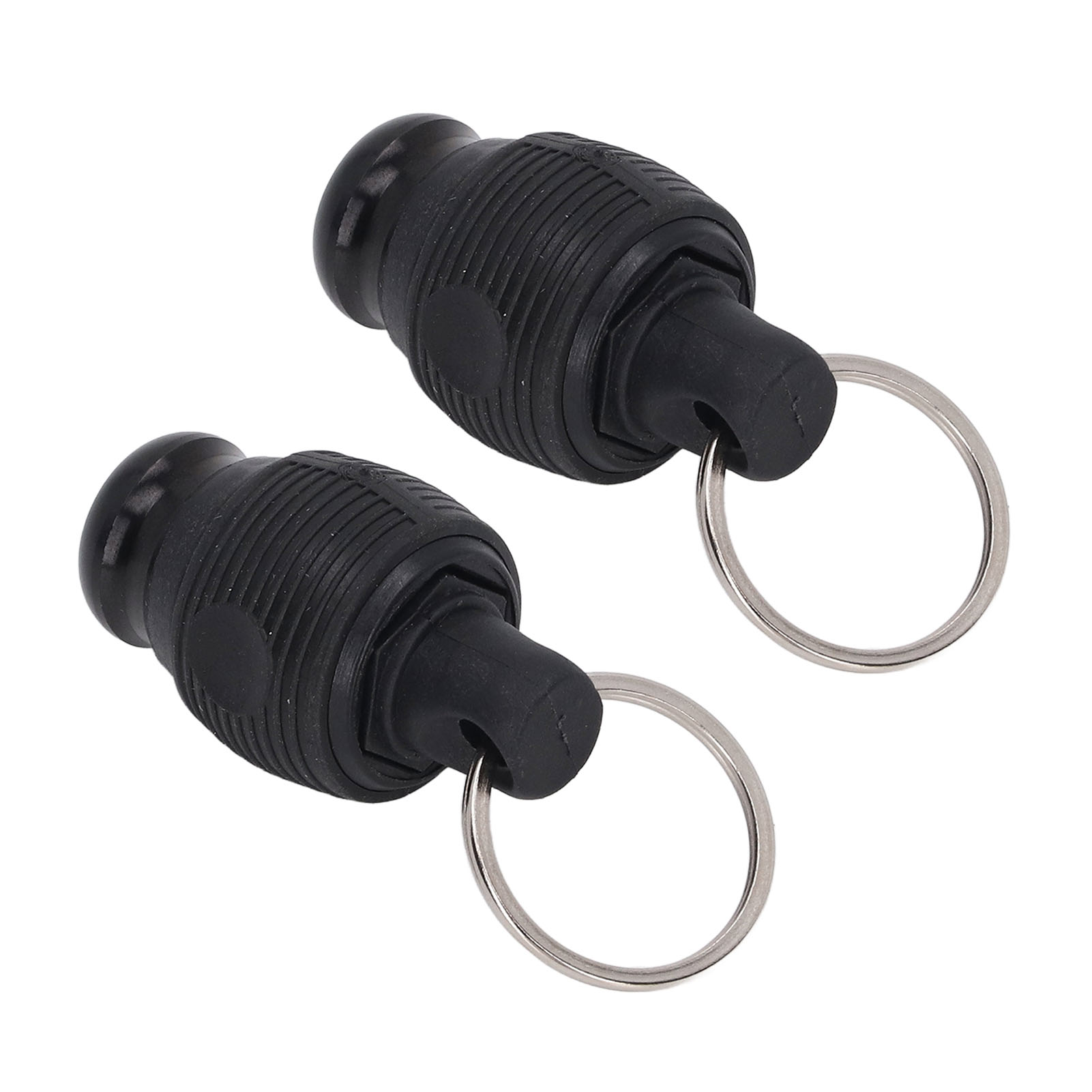 2-teiliger Magnetischer Bithalter, Schnellverschluss, Verschleißfest, 1/4-zoll-werkzeug-schlüsselanhänger, Schwarz