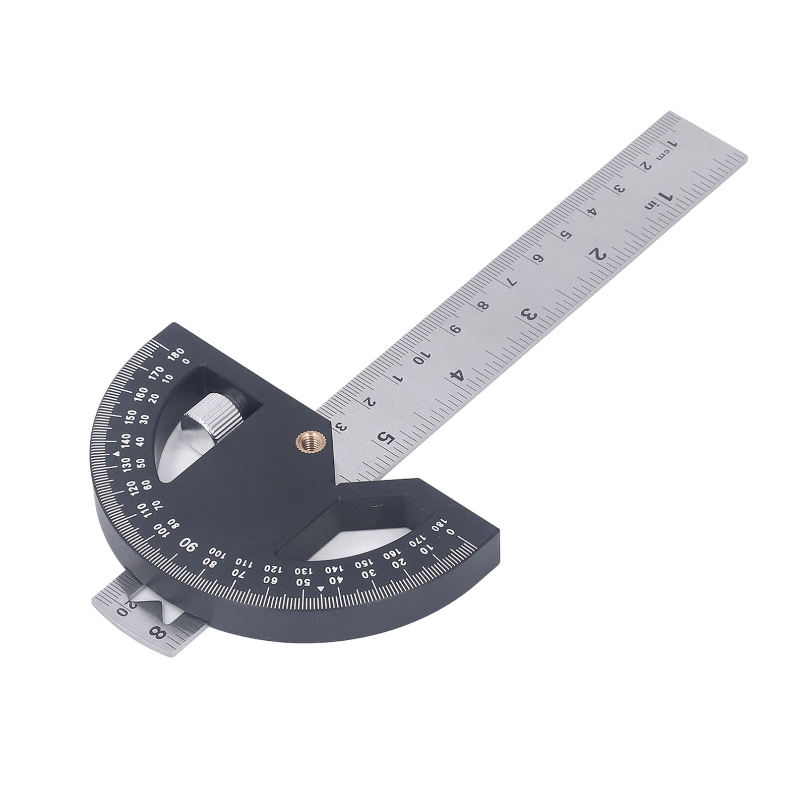 8-zoll-winkelmesser Für Holzbearbeitung, Messlineal Zum Markieren Und Messen Von Holzkanten, Präzisionswerkzeug Für Schreiner.