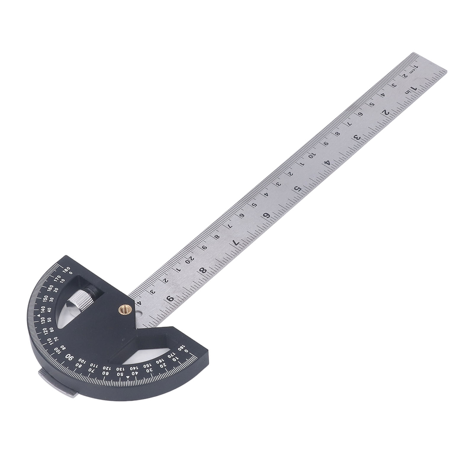 Winkelmesser Für Die Holzbearbeitung, 30 Cm Markierungslineal, Winkelmessgerät Mit Winkelmesser, Für Holzbearbeitung Und Heimwerkerarbeiten.