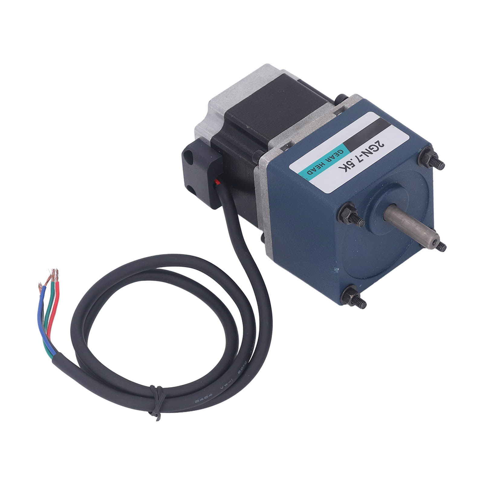 Zweiphasiger 4-draht-schrittgetriebemotor, Hohes Drehmoment, Hitzebeständig, Elektrischer Getriebemotor Für Verpackungen, 3,3 V Dc, Industrieller Einsatz, Kompakt Und Zuverlässig.