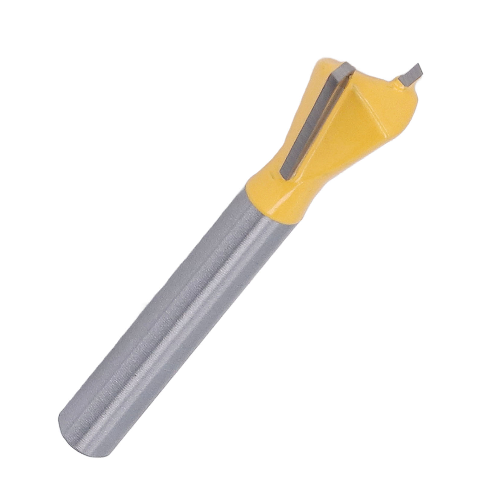 6-mm-schwalbenschwanzfräser, Hartmetall, Gelbe Ptfe-beschichtung, Holzfräser, 1/2", Präzisionsschnitt