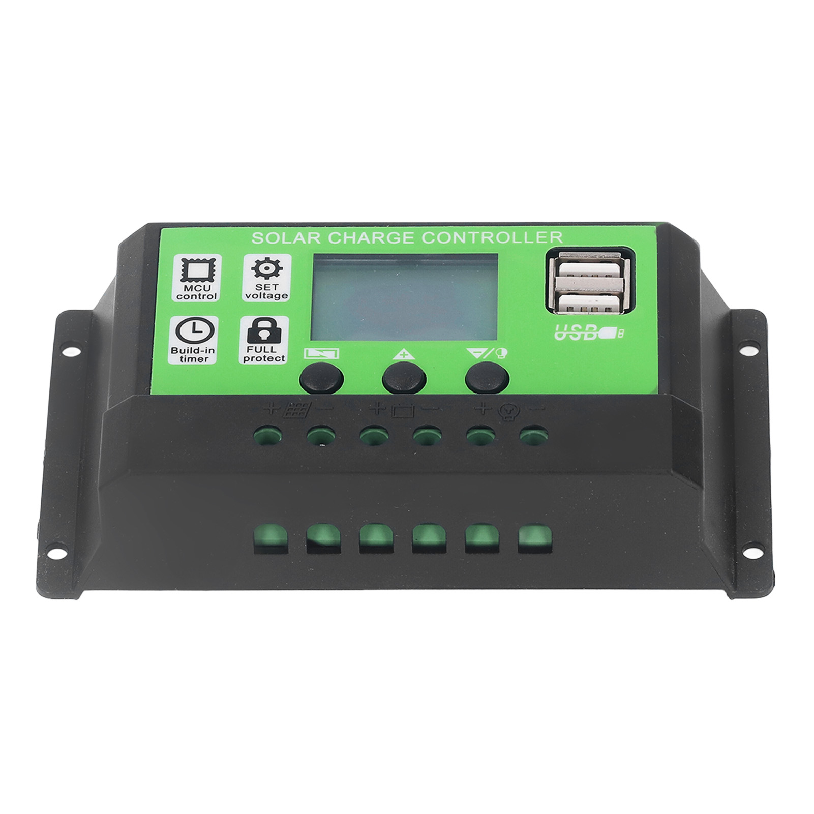 Intelligenter 30-a-solar-laderegler, Einstellbare Parameter, Solarpanel-batterie, Lcd-bildschirm, Adaptiver 12-v-/24-v-spannungsregler