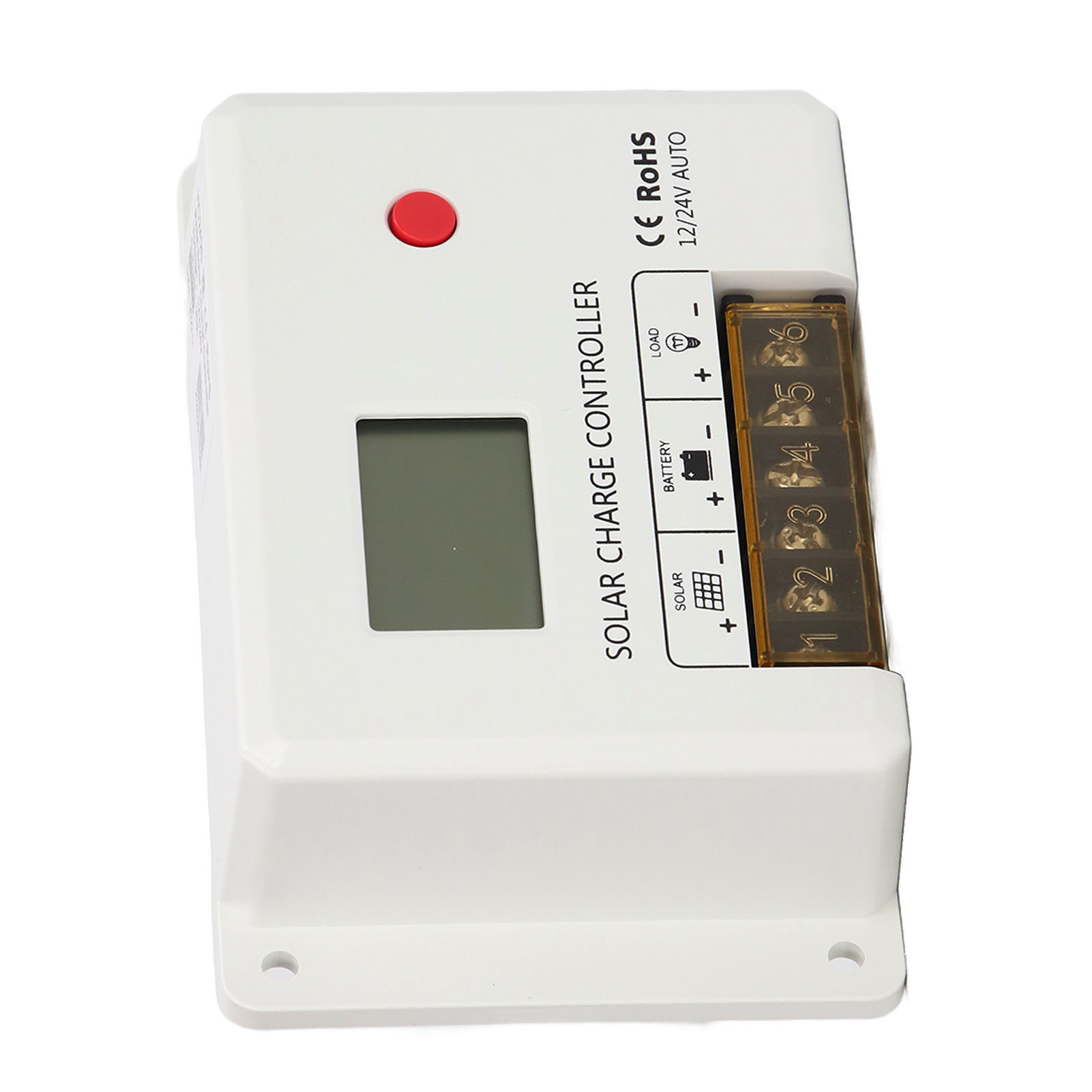 20a 12v/24v Pwm-solarladeregler, Einstellbare Ladeparameter, Mos-schaltung, Led-anzeige, Solarspannungsregler