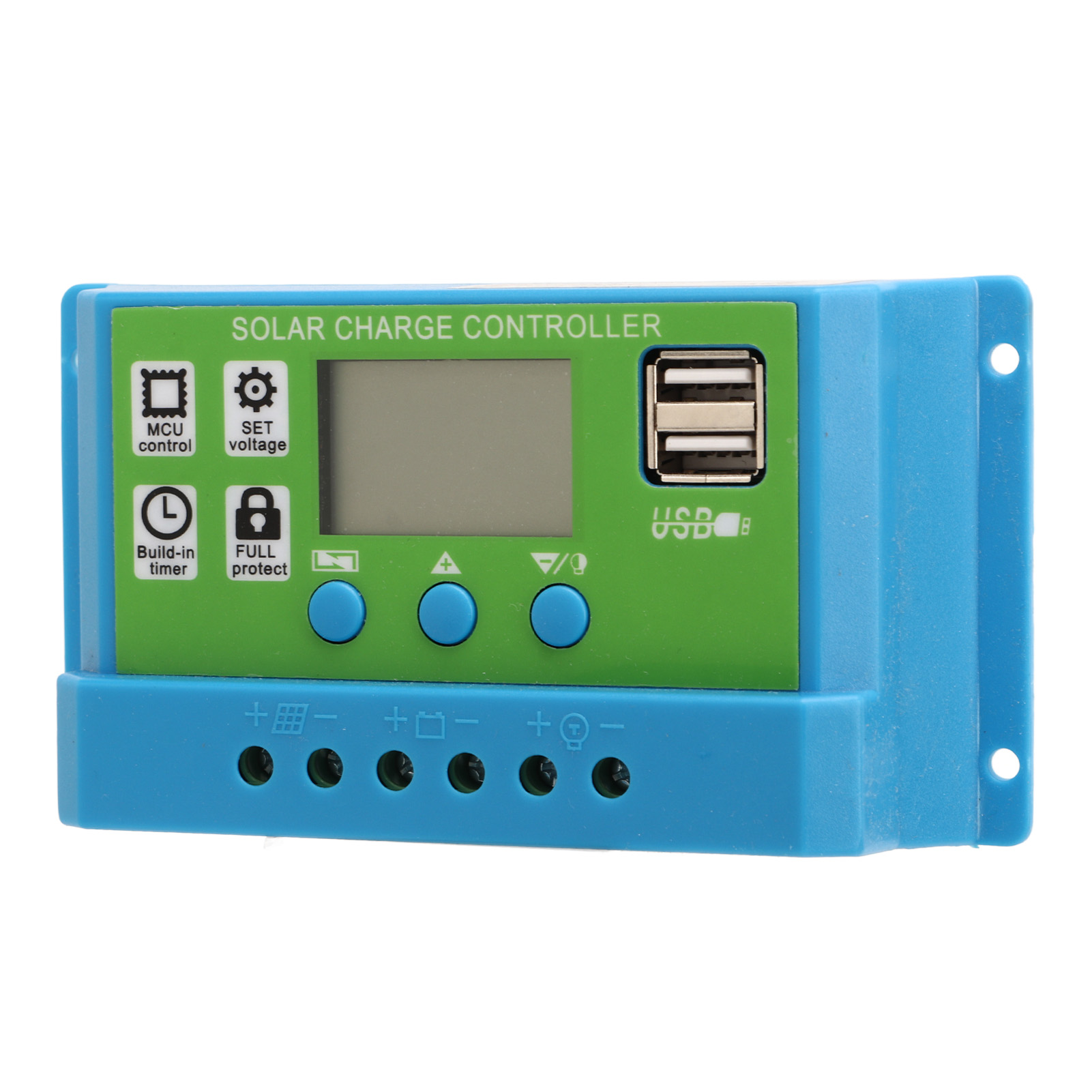 Automatischer Solarladeregler 20a 12v/24v, Einstellbares Digitaldisplay, Solarmodulregler Mit Einstellbaren Parametern