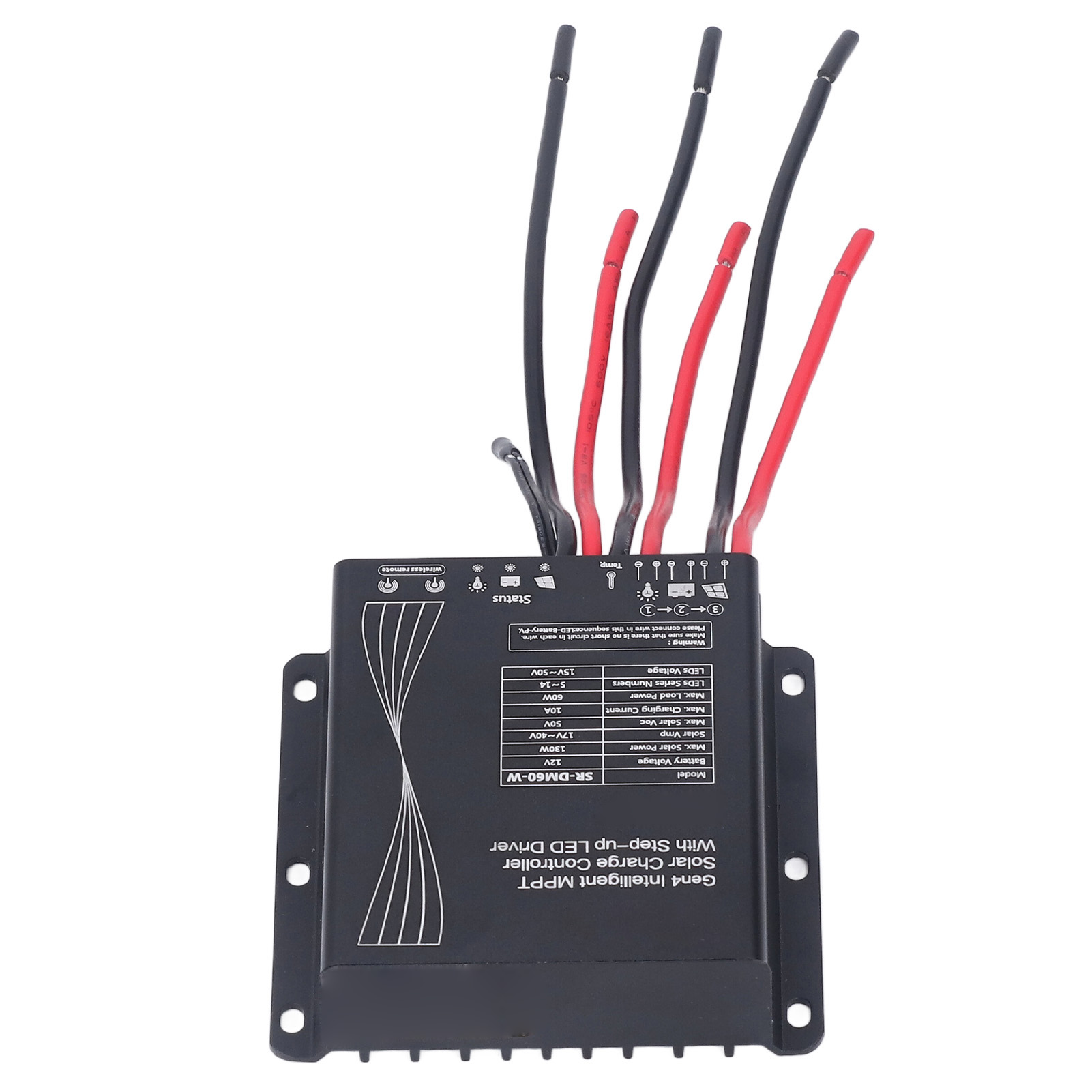 12v Smart Mppt Solarladeregler Mit Dimmbarem Led-treiber, Solarpanel-batterieregler
