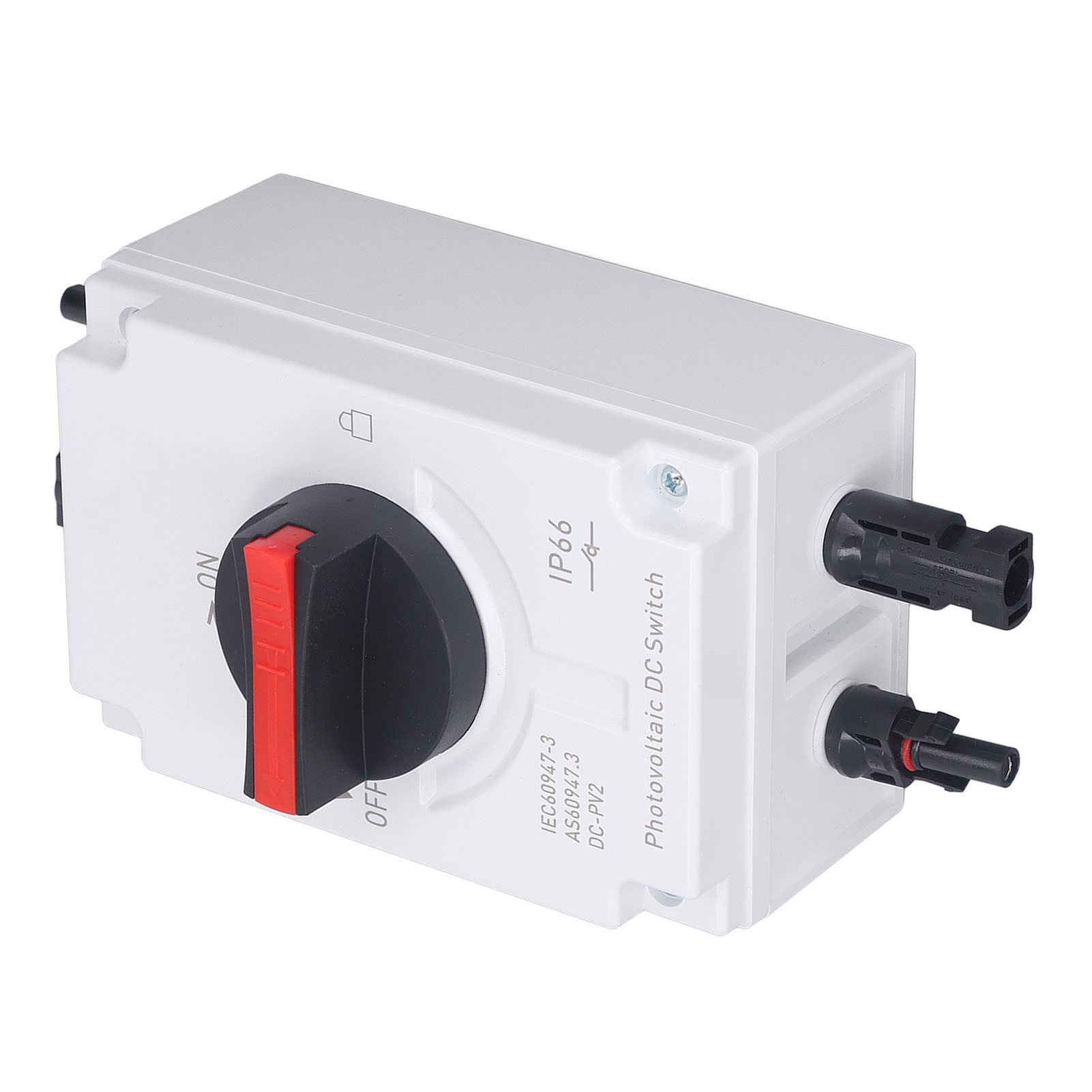 40a Dc1200v Ip66 Wasserdichter Solar-leistungsschalter, Photovoltaik-trennschalter Für Elektrische Anlagen, 4-poliger Stromkreistrenner