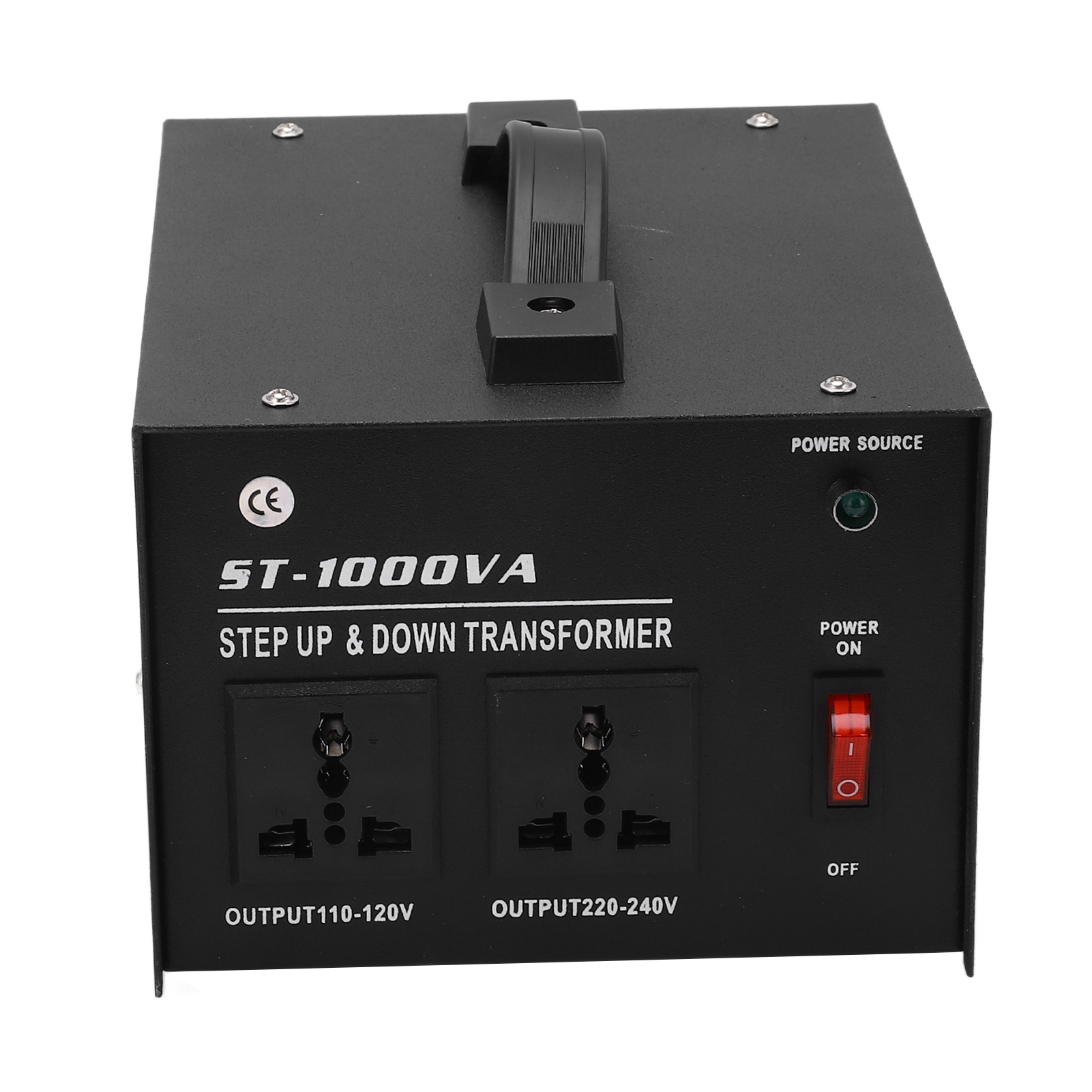 1000w Spannungswandler, Einstellbarer Transformator 110v-220v, Eu-stecker, Stabiler Regler, Aufwärts-/abwärtswandler 110v-120v/220v-240v, Robustes Netzteil.