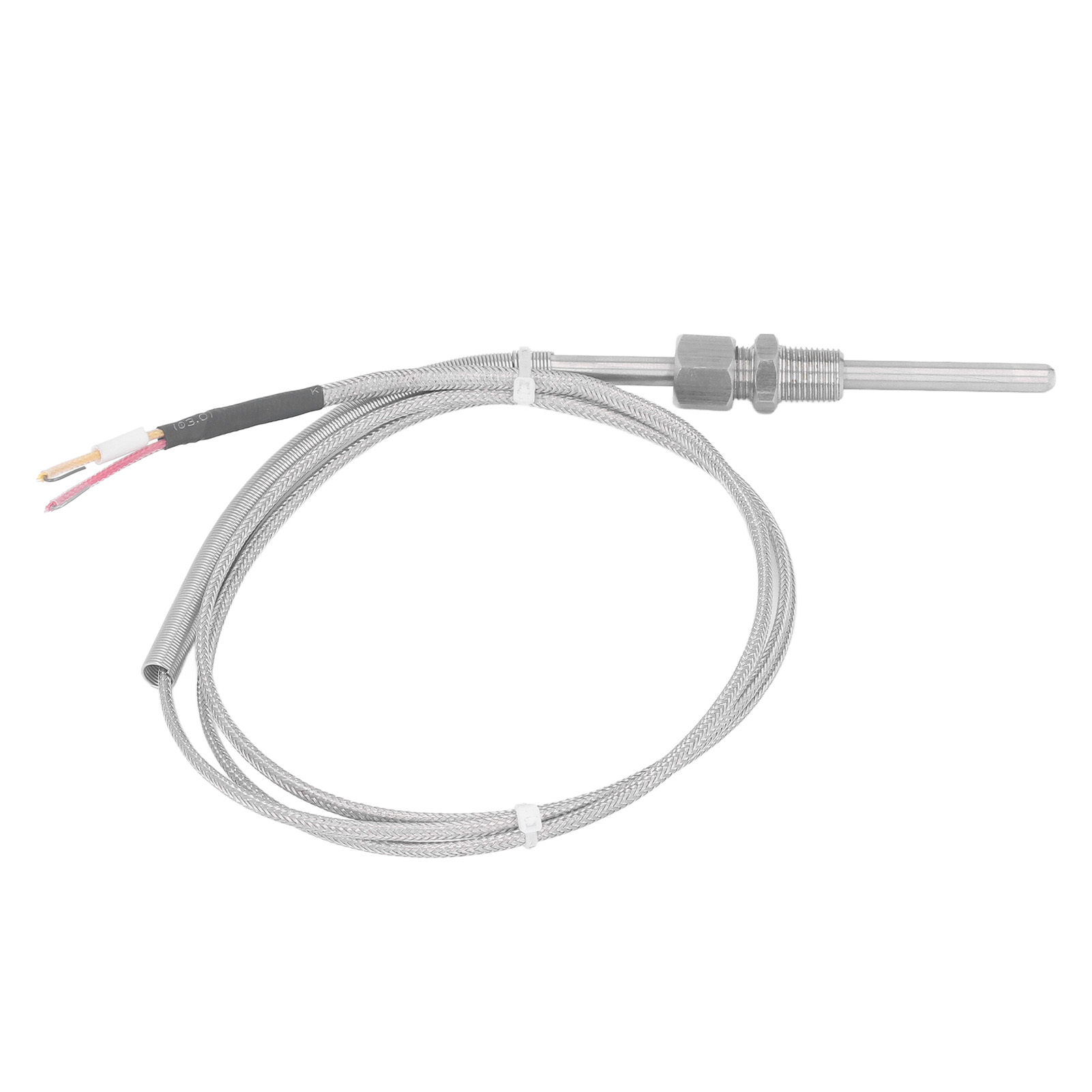 Thermoelement-sonde Typ K, 1/8 Npt-gewinde, Messbereich -100 Bis 1250 °c, Industrieller Temperatursensor Mit Freiliegender Spitze