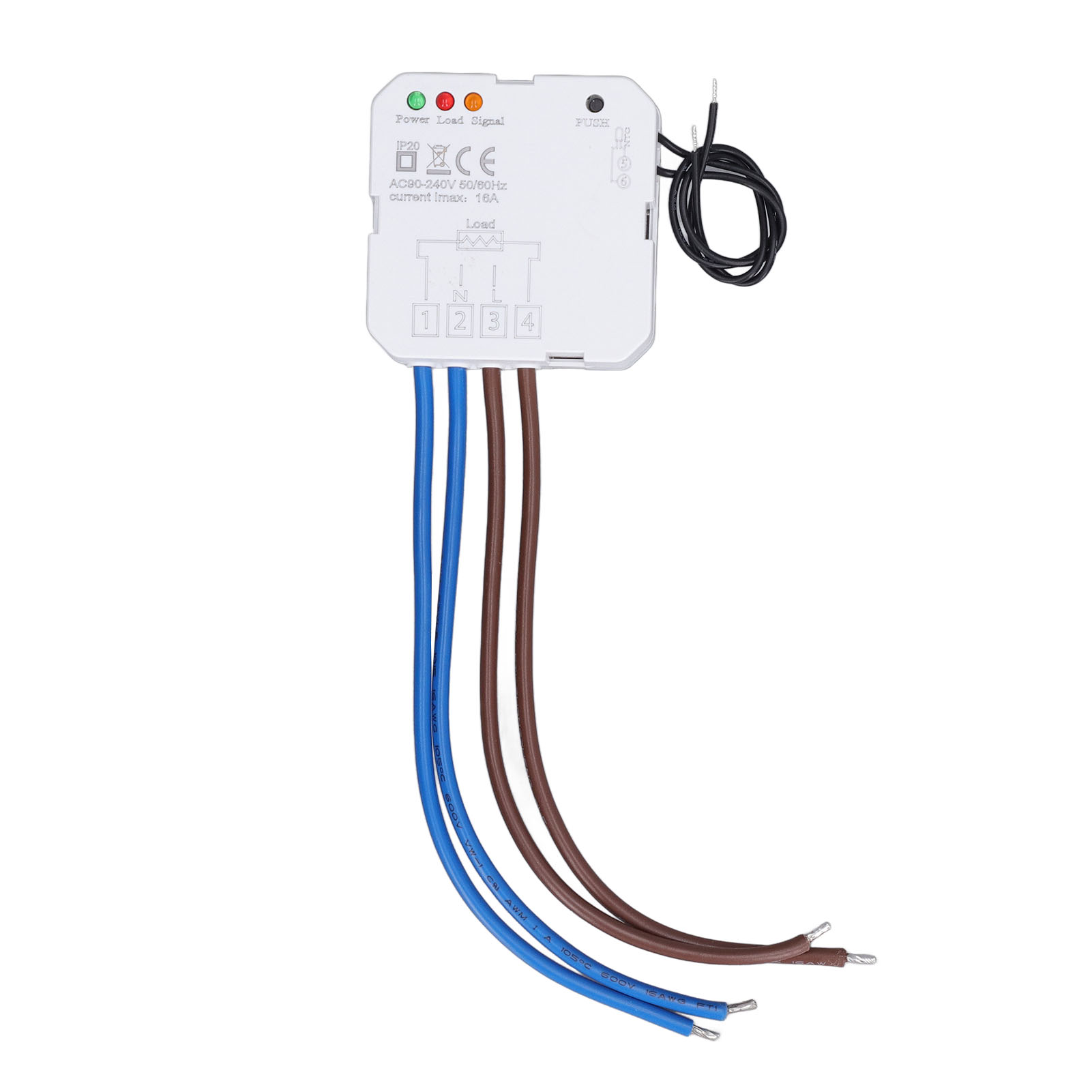 Thermostat-empfänger Für Elektrische Heizung, Funksignal, Wechselstrom 90–240 V, 16 A, Temperaturregelungssystem